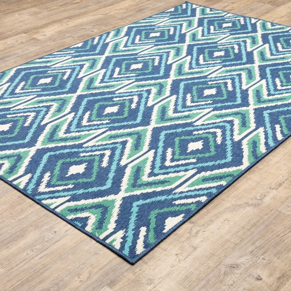 Style Haven Martinique Floral Trellis Indoor-Outdoor Area Rug