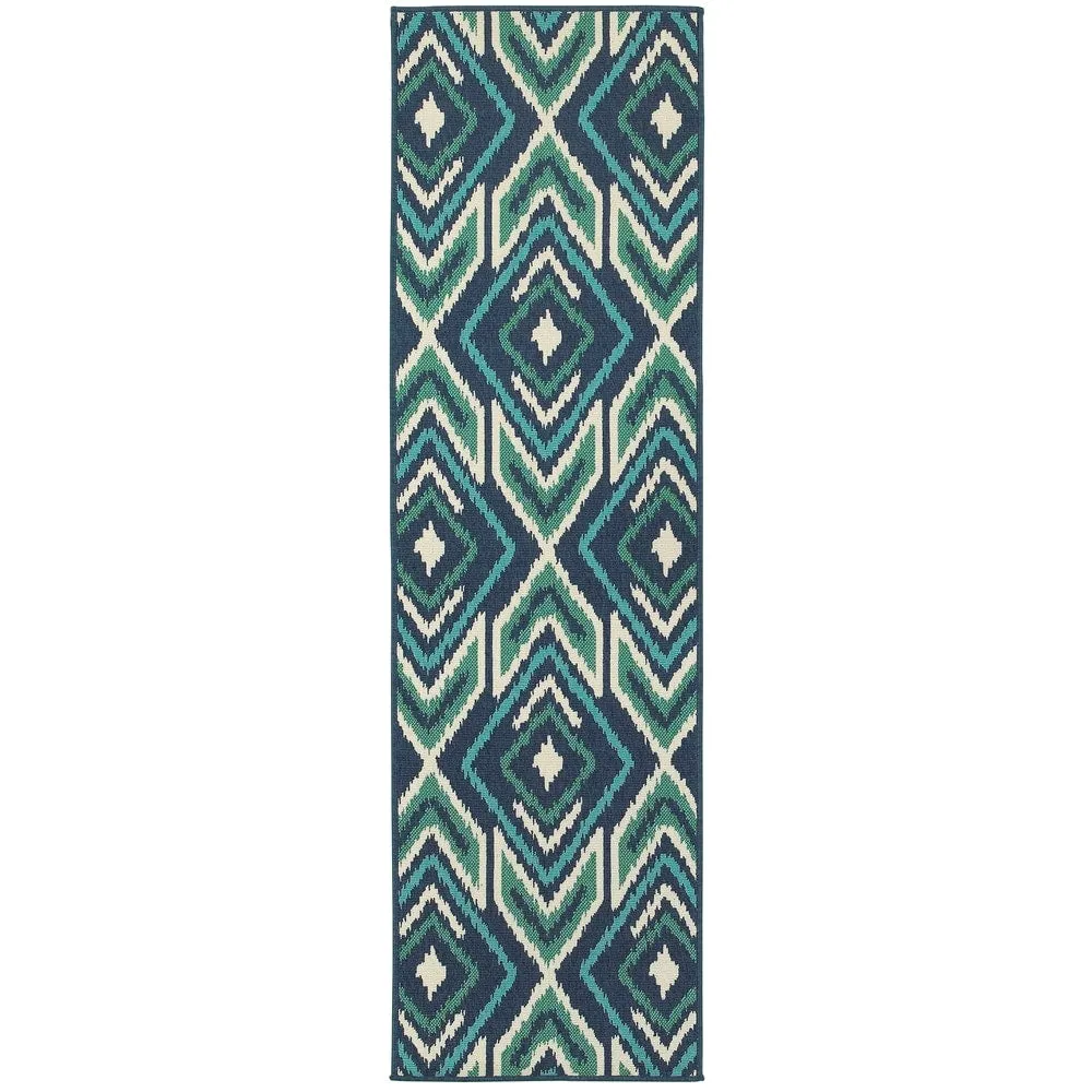 Style Haven Martinique Floral Trellis Indoor-Outdoor Area Rug