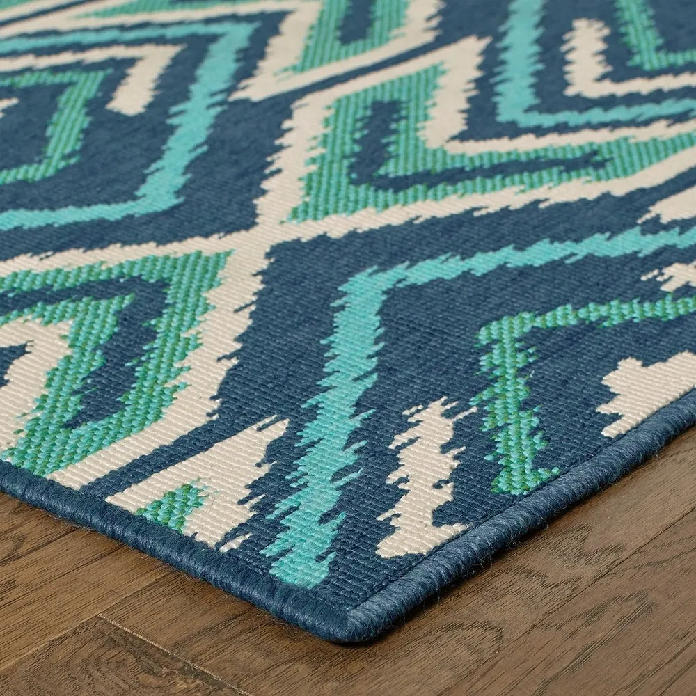 Style Haven Martinique Floral Trellis Indoor-Outdoor Area Rug