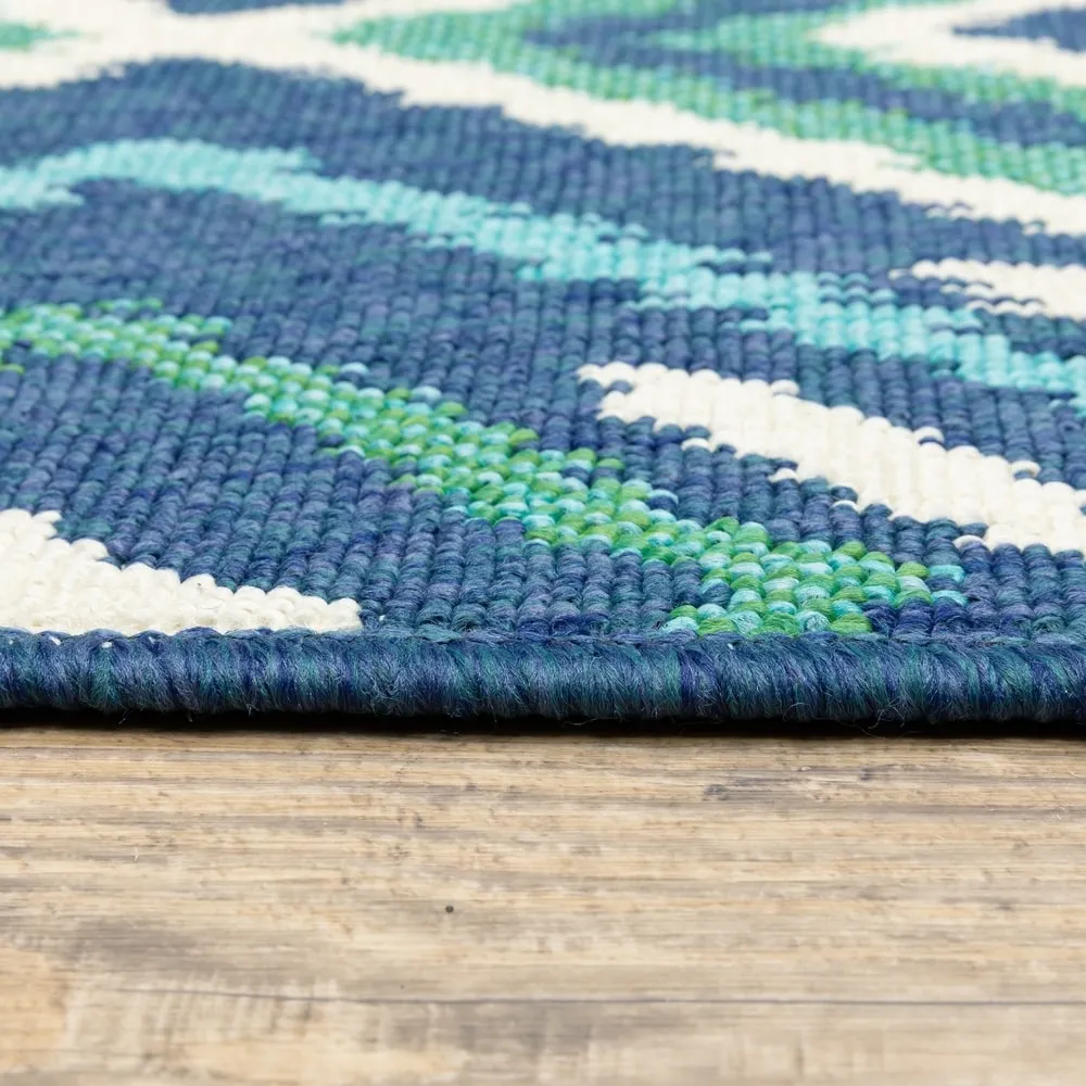 Style Haven Martinique Floral Trellis Indoor-Outdoor Area Rug