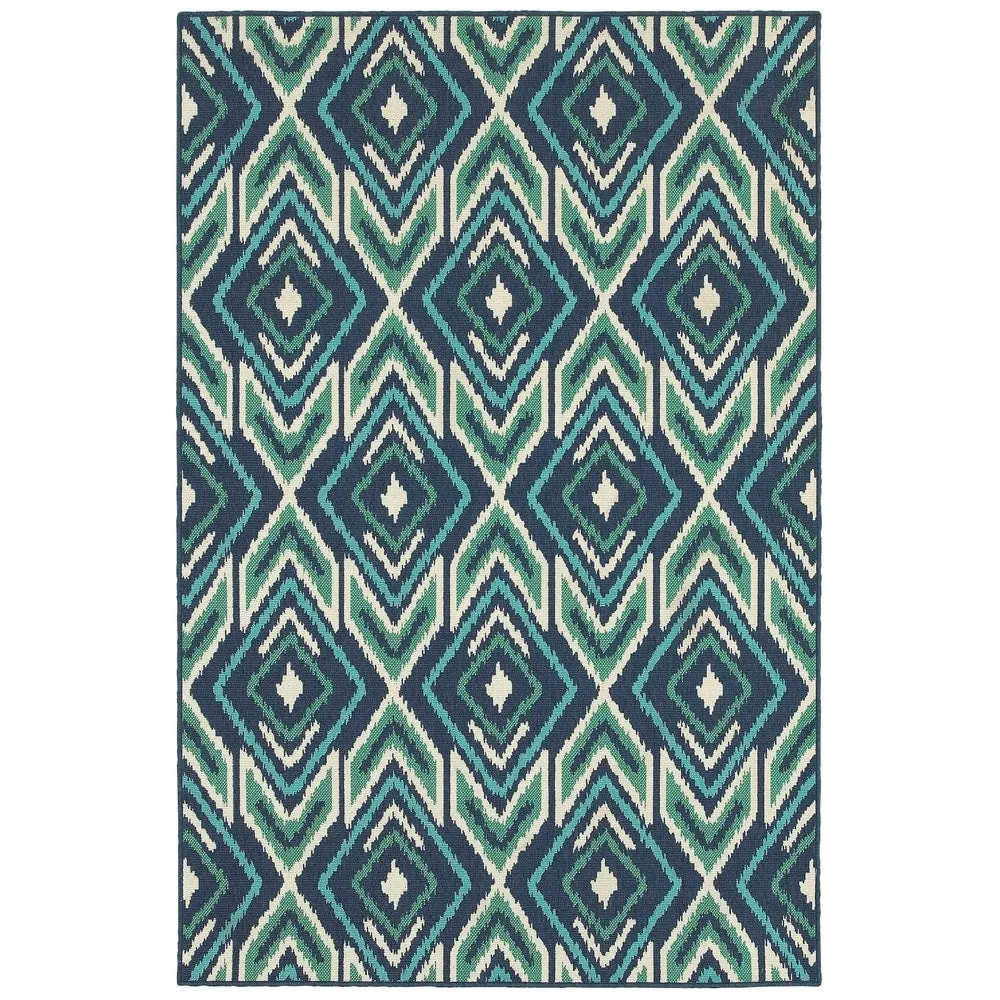 Style Haven Martinique Floral Trellis Indoor-Outdoor Area Rug