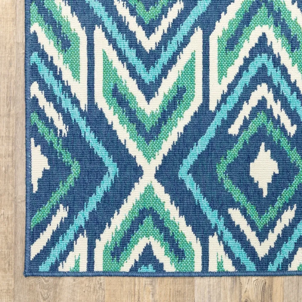 Style Haven Martinique Floral Trellis Indoor-Outdoor Area Rug