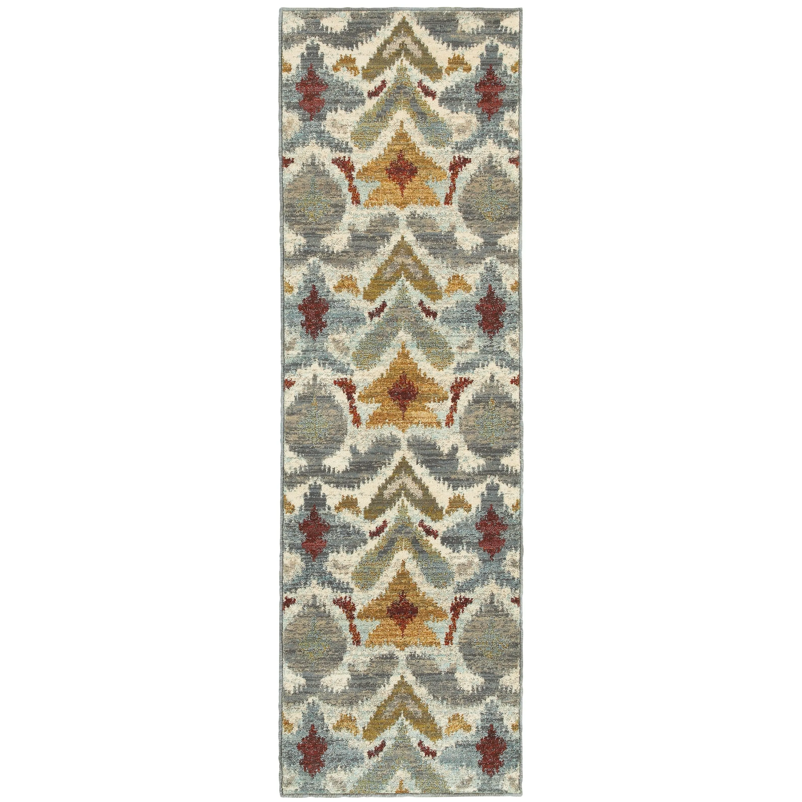 Style Haven Seville Ivory Tribal Area Rug