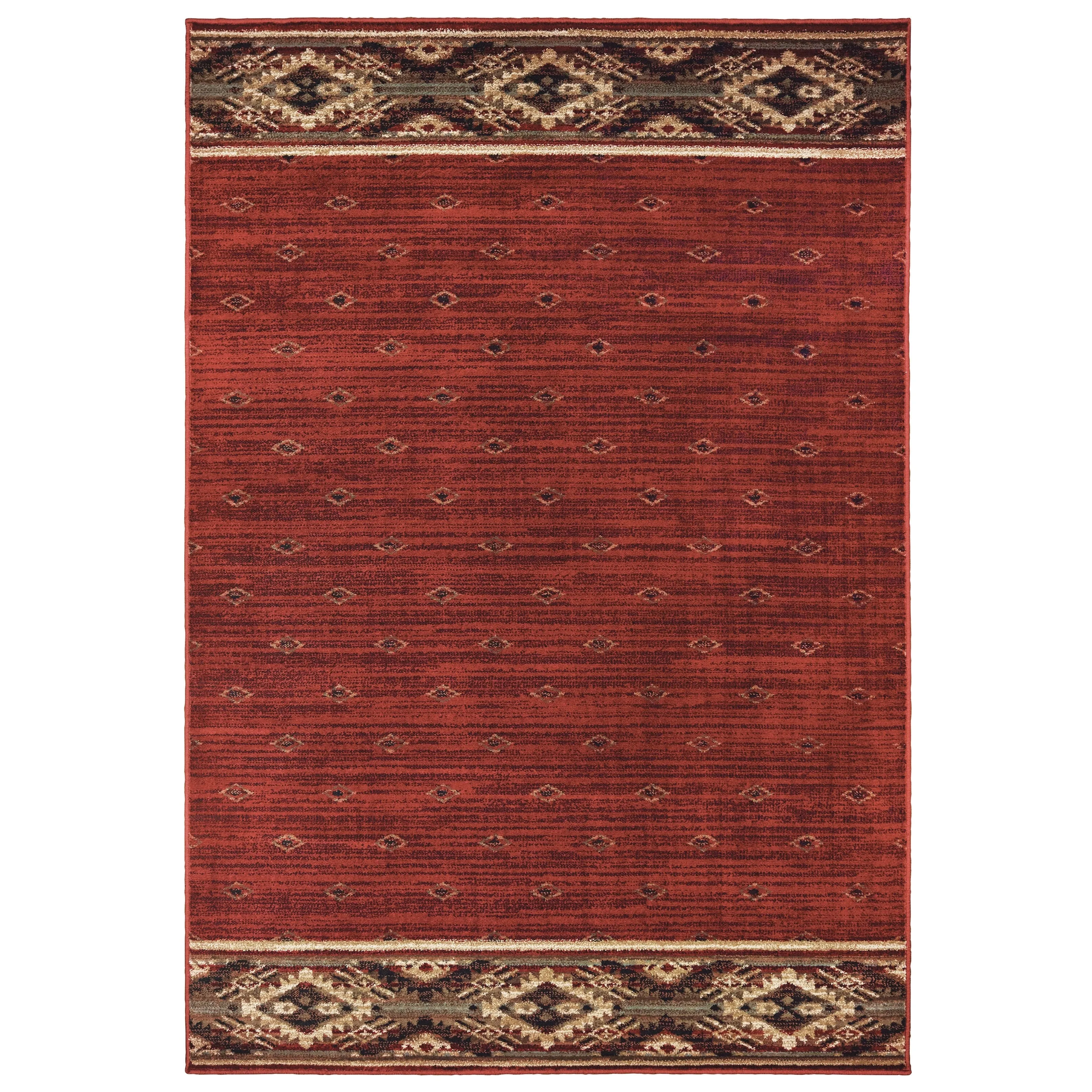 Style Haven Westley Tribal Border Lodge Style Area Rug