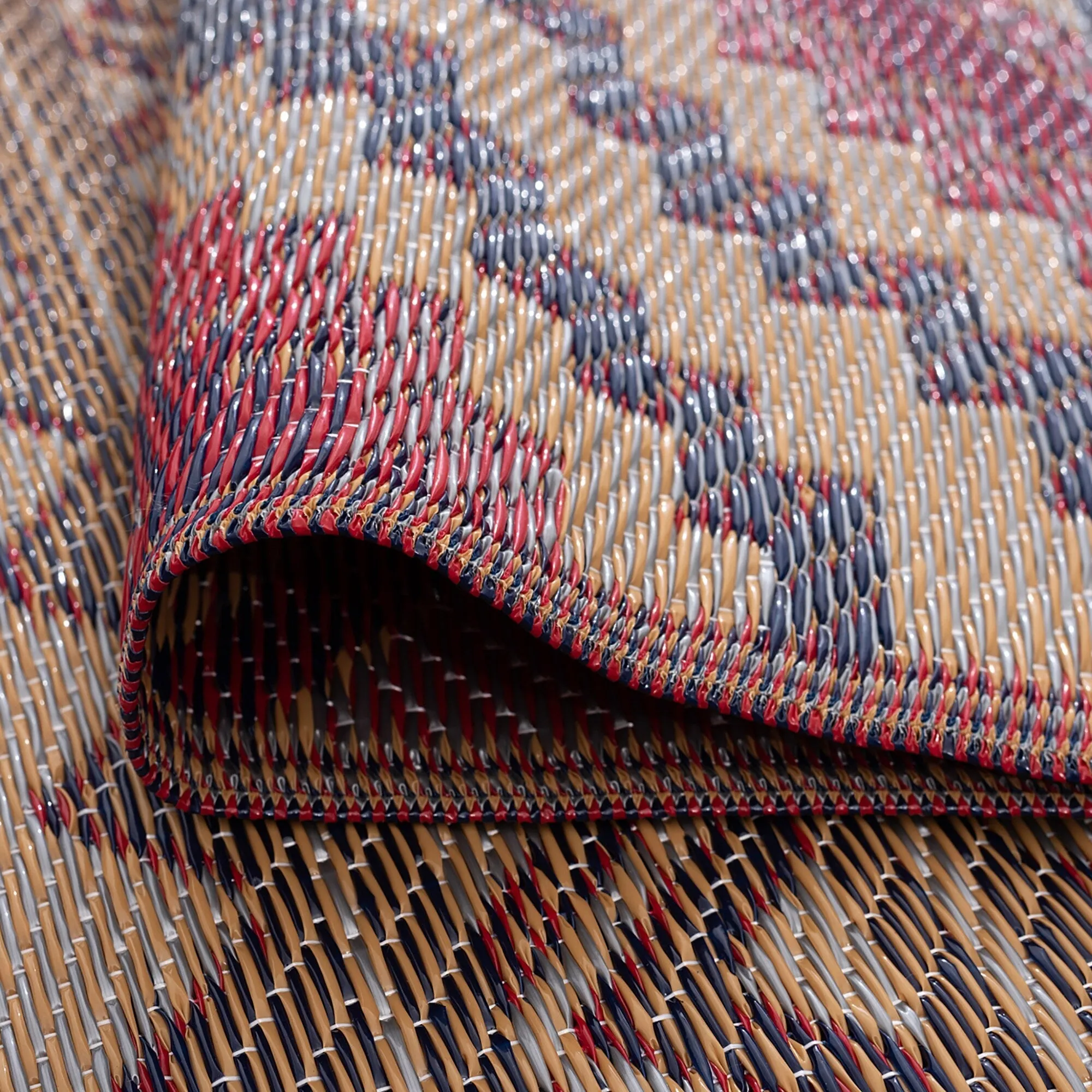 Sundown Moroccan Abstract Indoor/Outdoor Area Rug