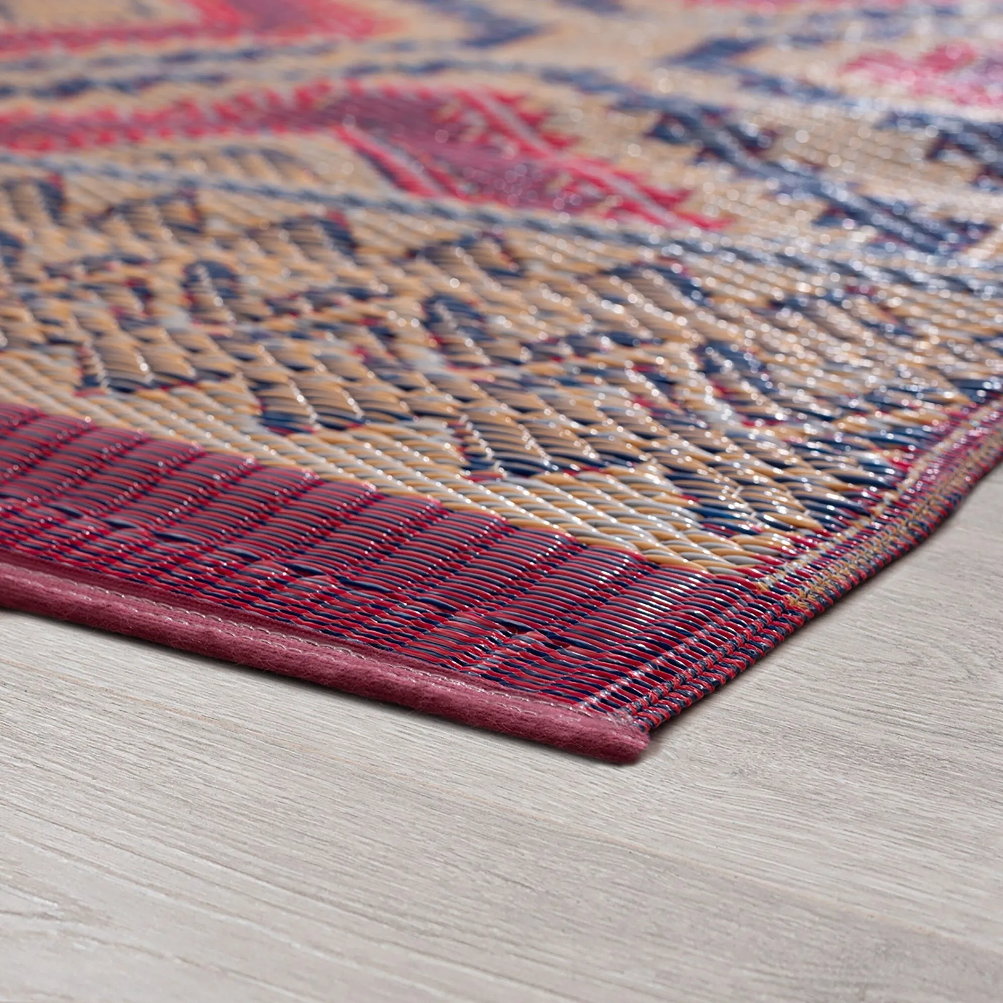 Sundown Moroccan Abstract Indoor/Outdoor Area Rug