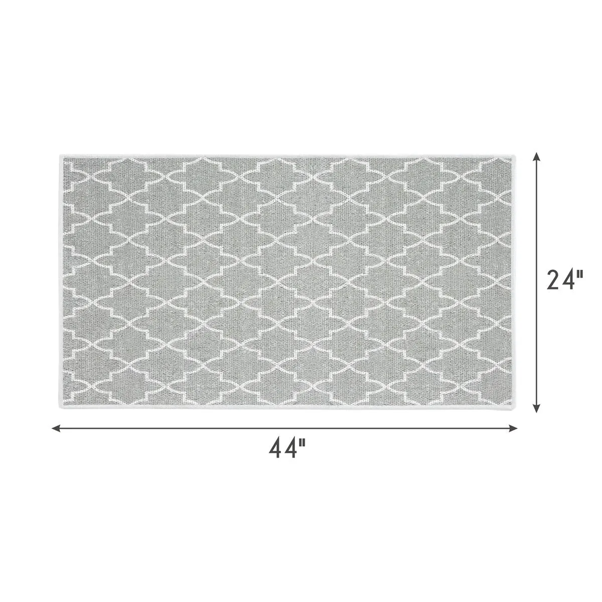 SussexHome Non-Skid Ultra-Thin Area Rugs for Laundry Room. Entryway. Bathroom and Kitchen - Washable Multipurpose Floor Mat