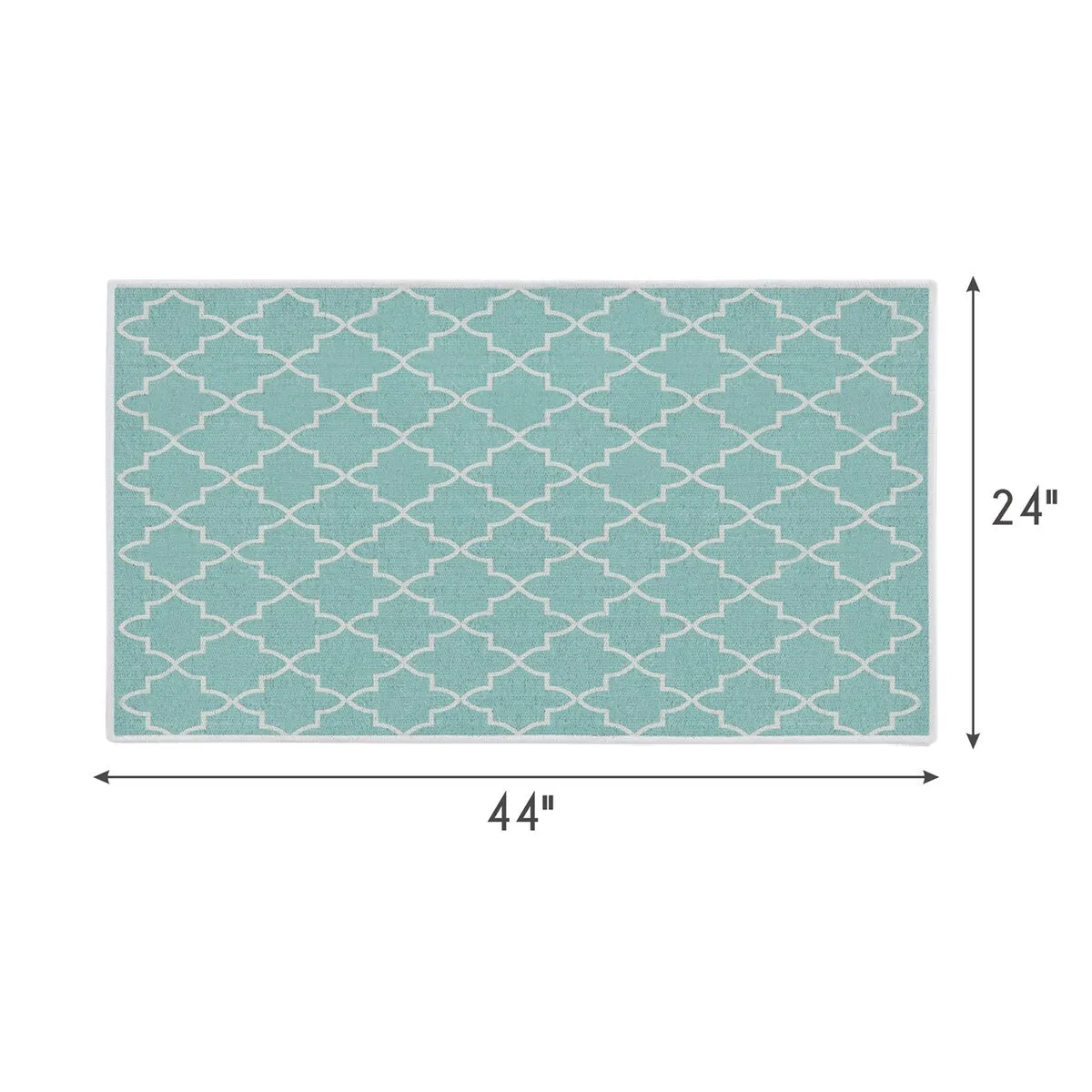 SussexHome Non-Skid Ultra-Thin Area Rugs for Laundry Room. Entryway. Bathroom and Kitchen - Washable Multipurpose Floor Mat