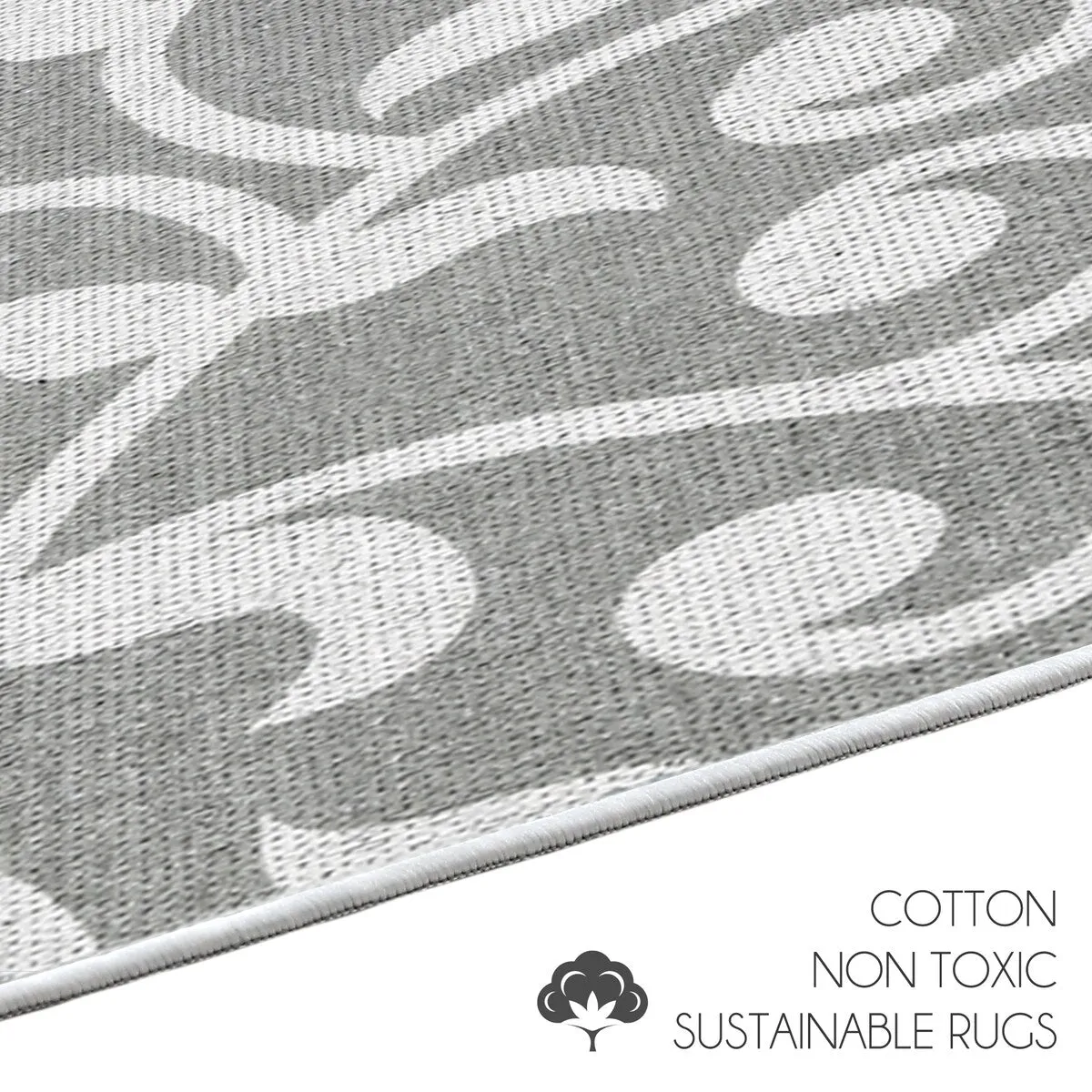 SussexHome Non-Skid Ultra-Thin Area Rugs for Laundry Room. Entryway. Bathroom and Kitchen - Washable Multipurpose Floor Mat