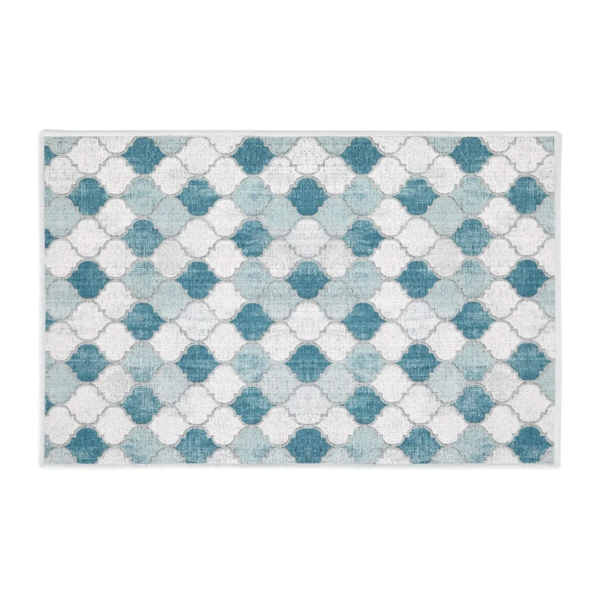 SussexHome Non-Skid Ultra-Thin Area Rugs for Laundry Room. Entryway. Bathroom and Kitchen - Washable Multipurpose Floor Mat