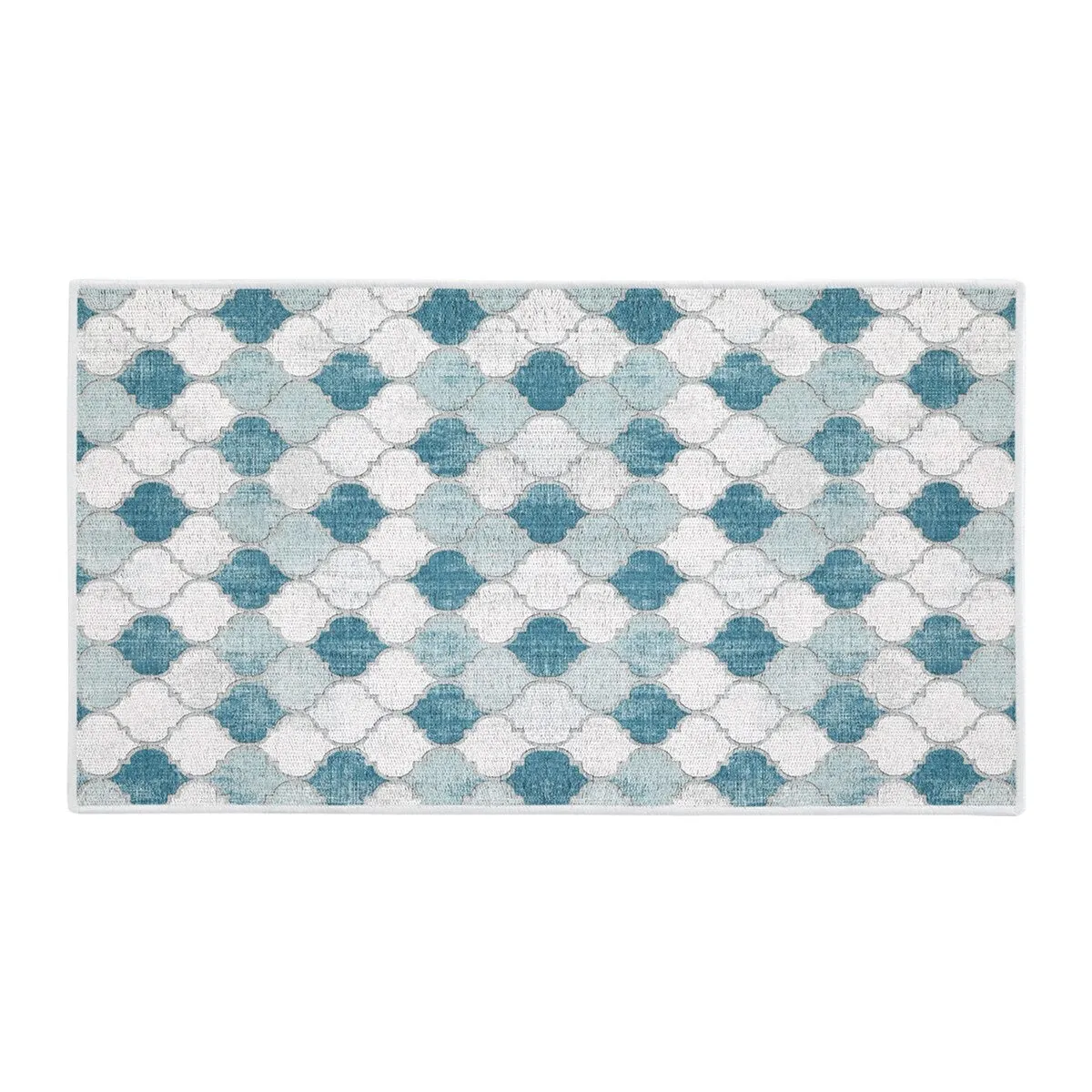 SussexHome Non-Skid Ultra-Thin Area Rugs for Laundry Room. Entryway. Bathroom and Kitchen - Washable Multipurpose Floor Mat