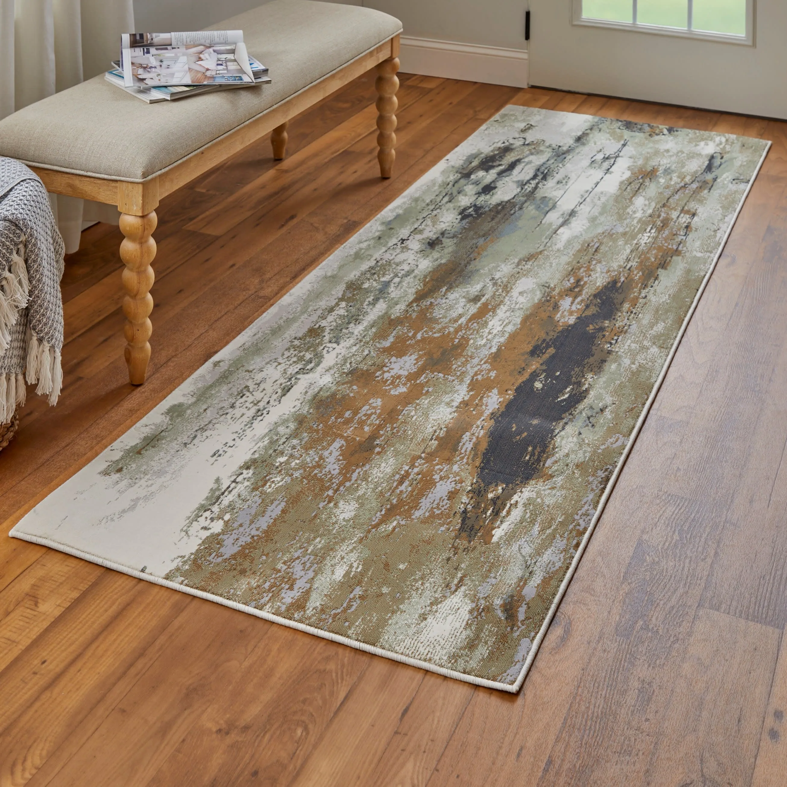 Takara R39K1 Abstract Modern Area Rug