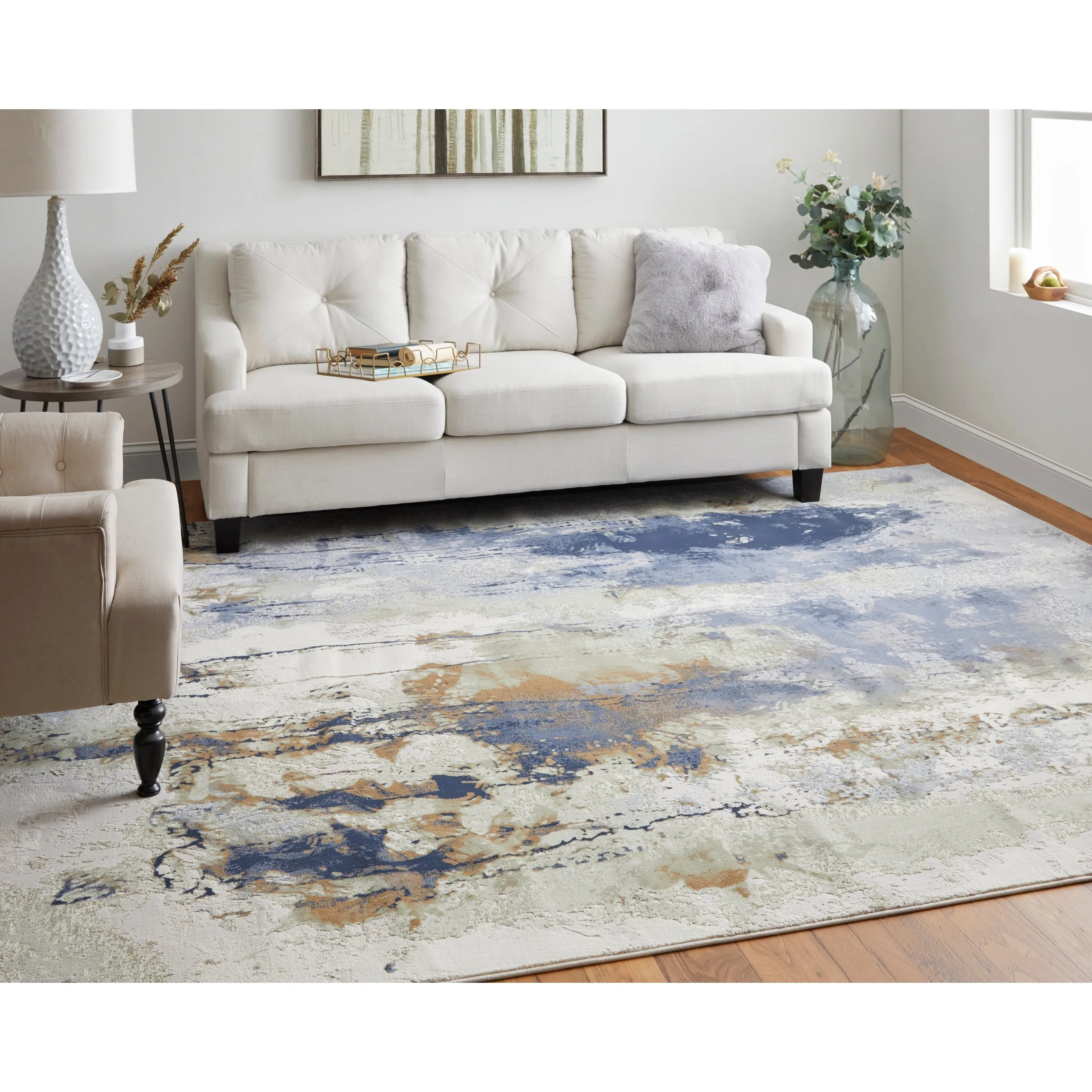 Takara R39K1 Abstract Modern Area Rug