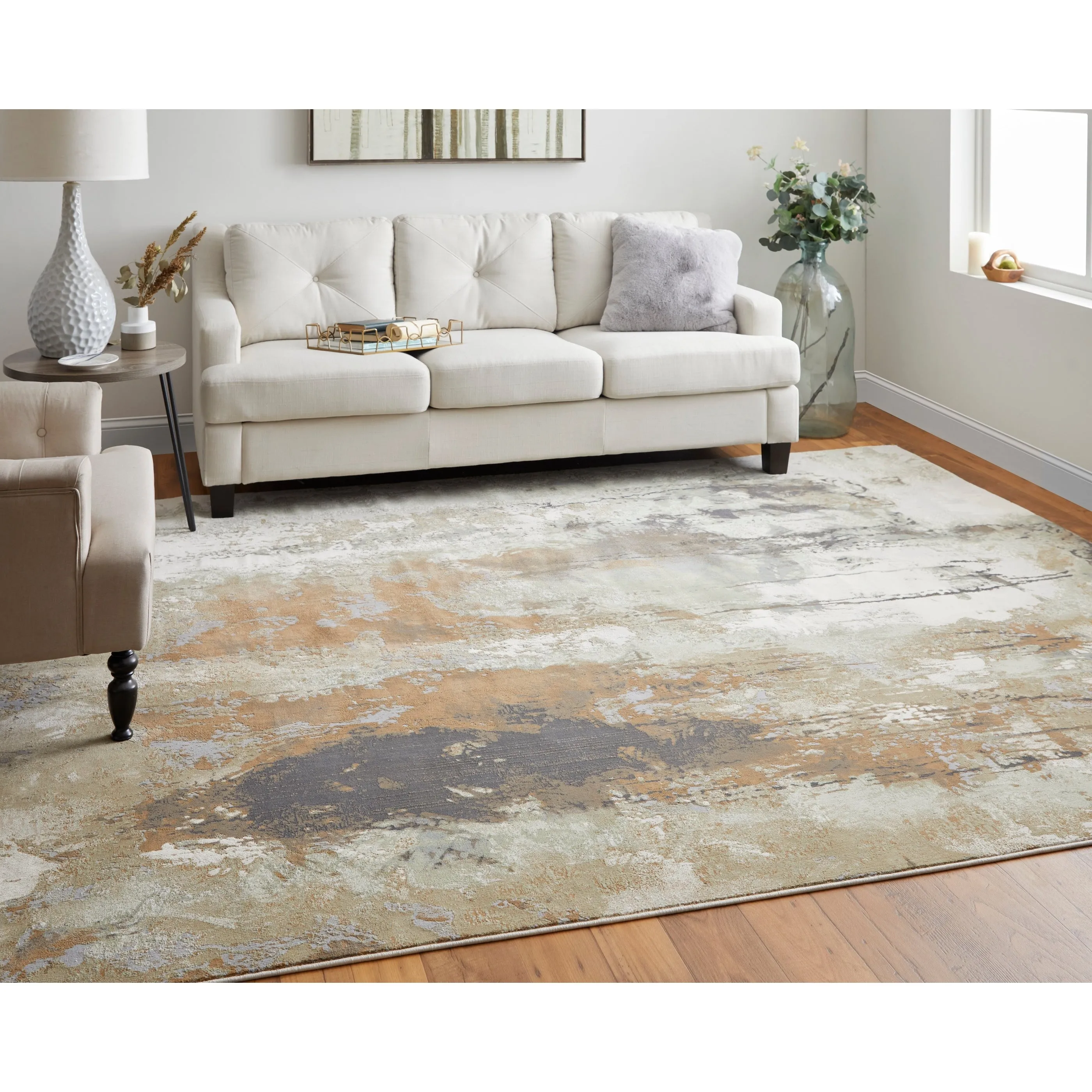 Takara R39K1 Abstract Modern Area Rug