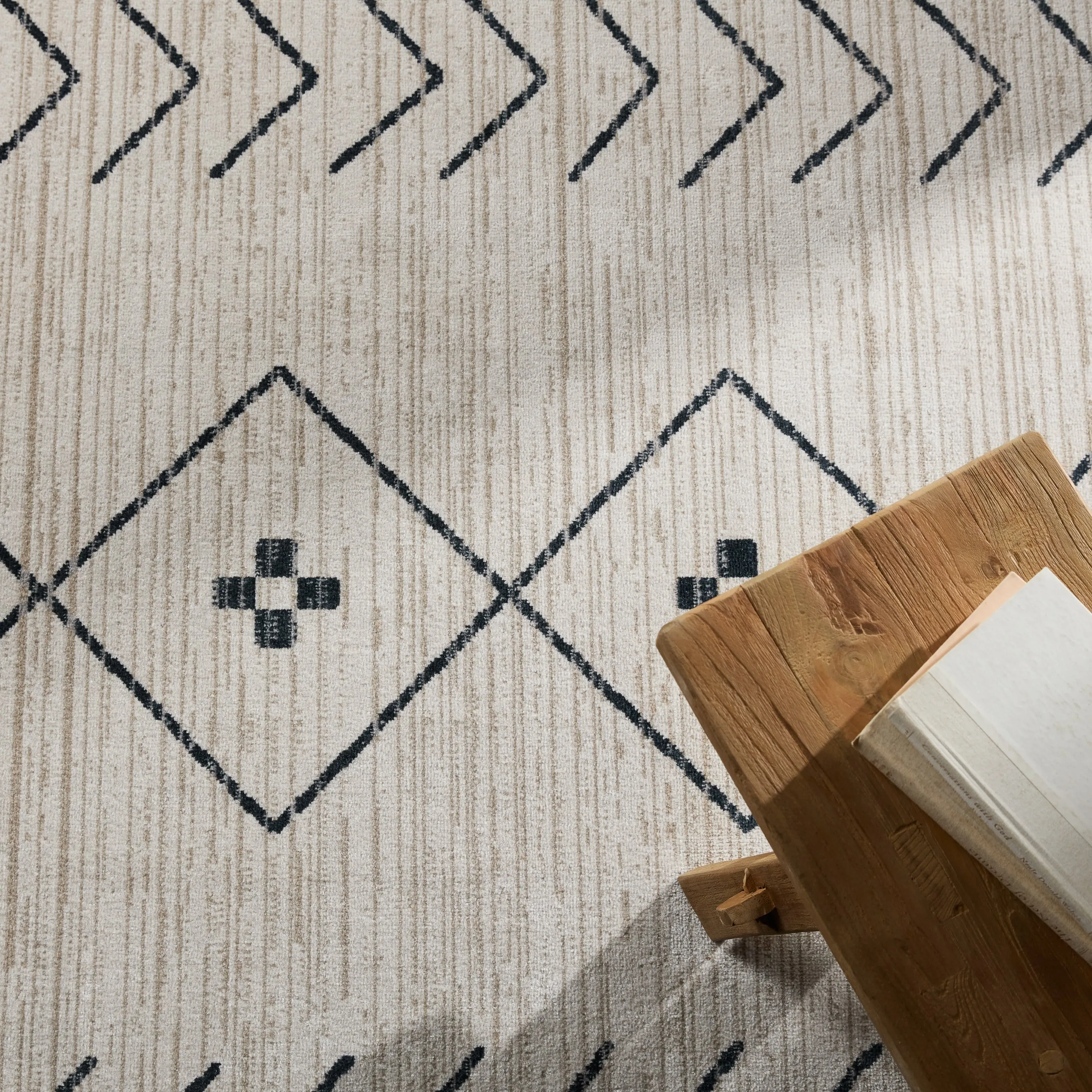 Taos Machine Washable Tribal Area Rug