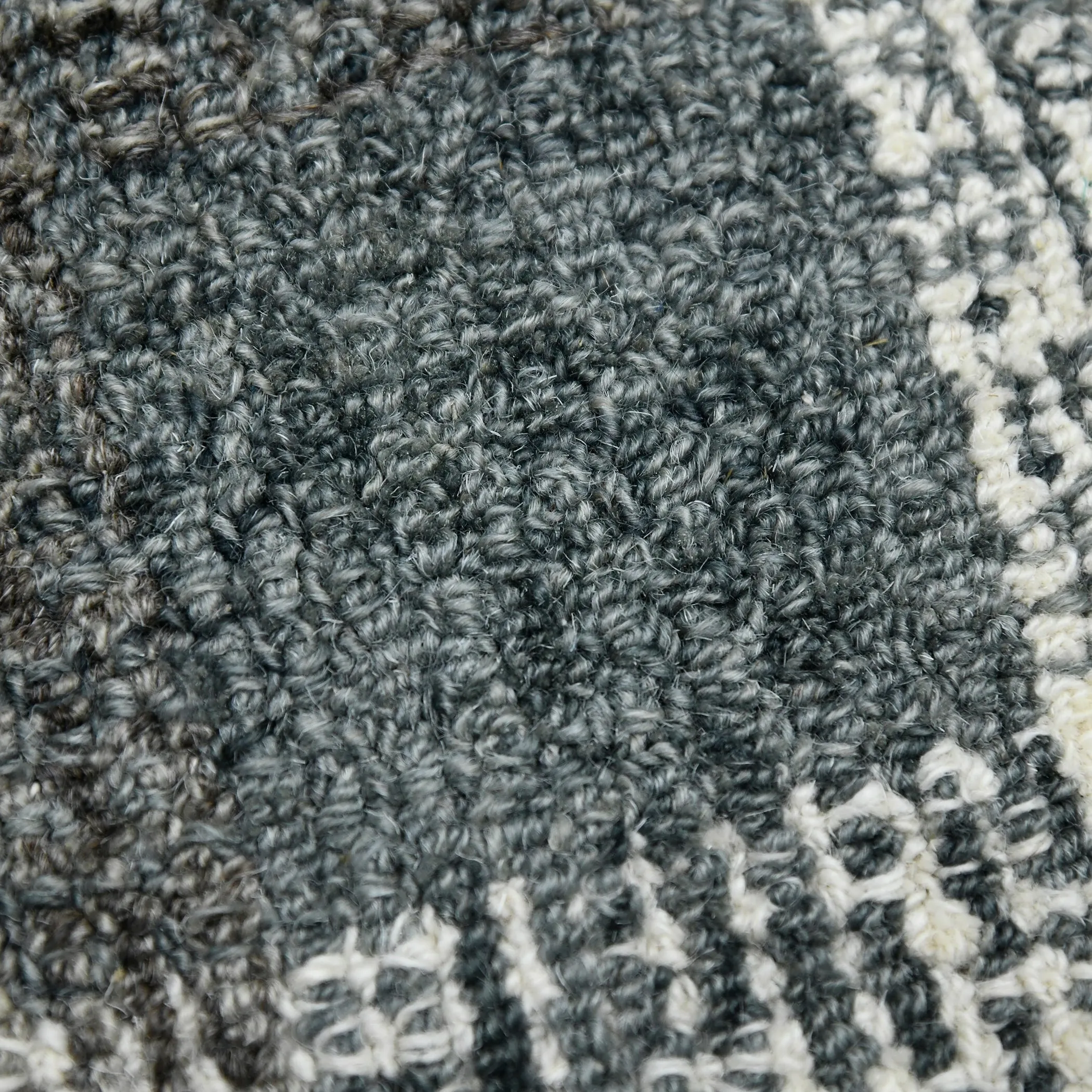 Tennessee Tartan Plaid Hand-Tufted Wool Rug