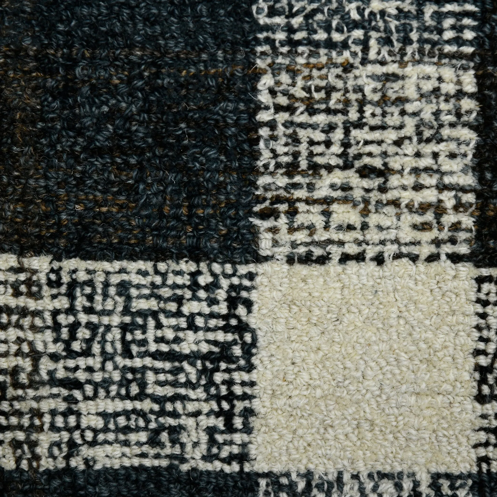 Tennessee Tartan Plaid Hand-Tufted Wool Rug