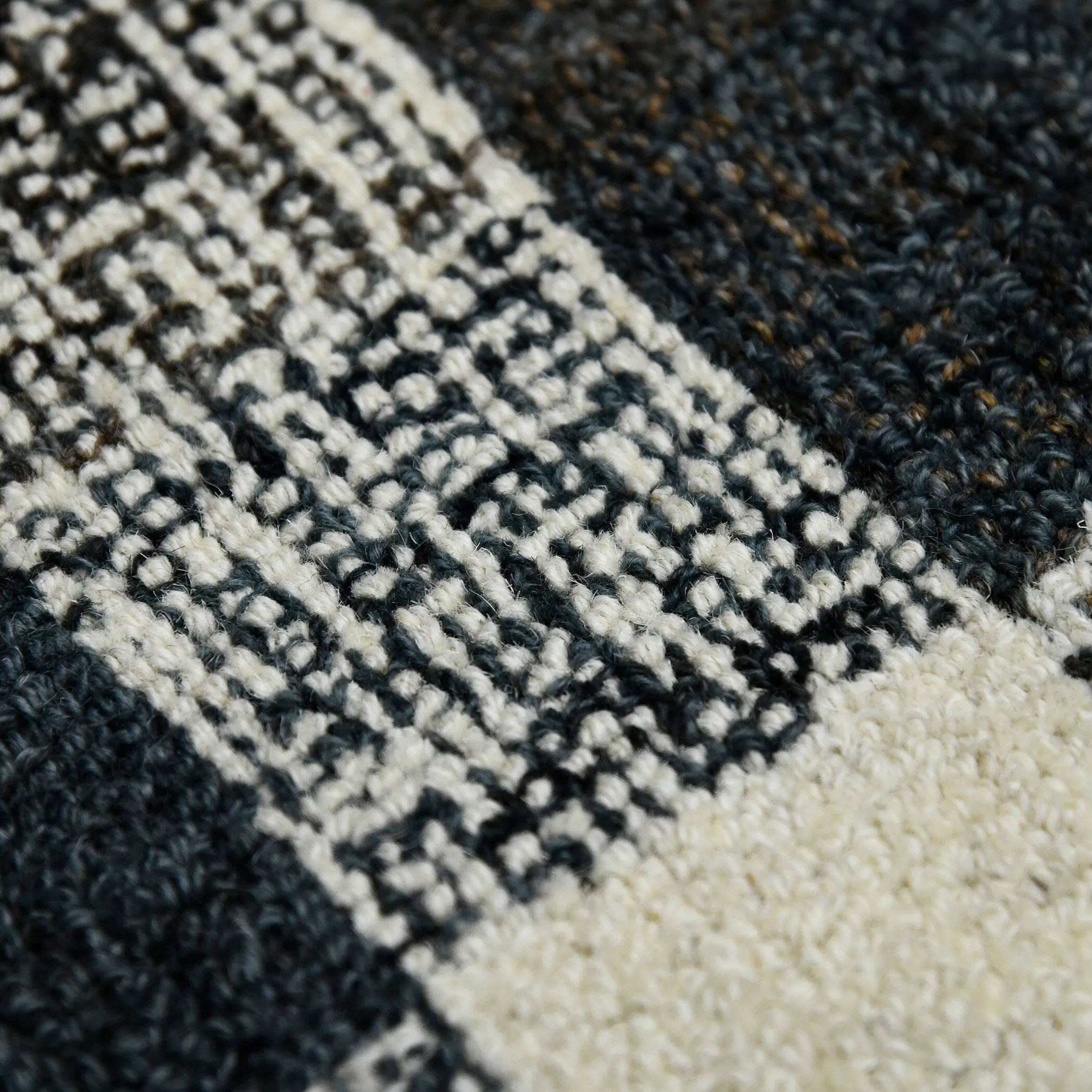 Tennessee Tartan Plaid Hand-Tufted Wool Rug