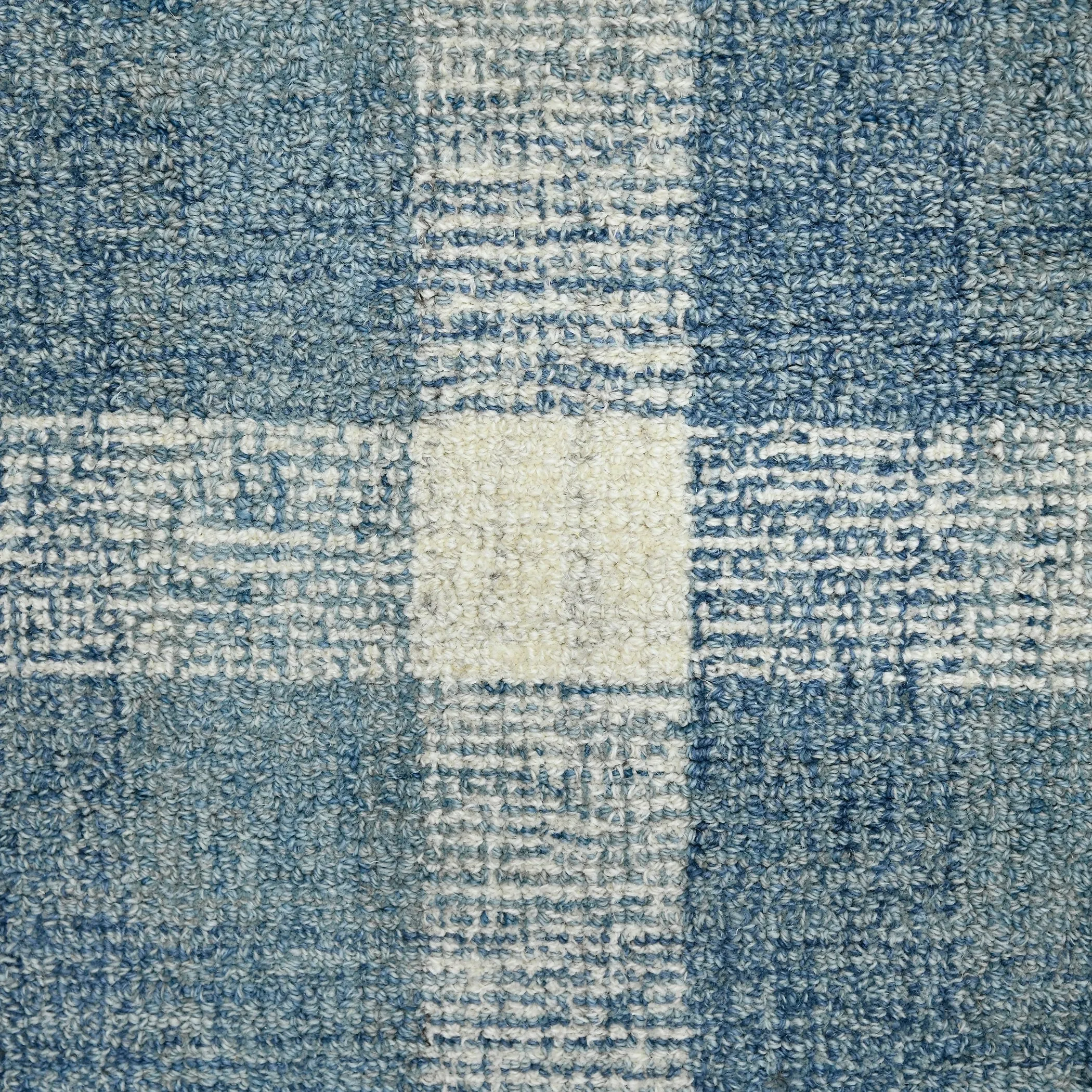 Tennessee Tartan Plaid Hand-Tufted Wool Rug