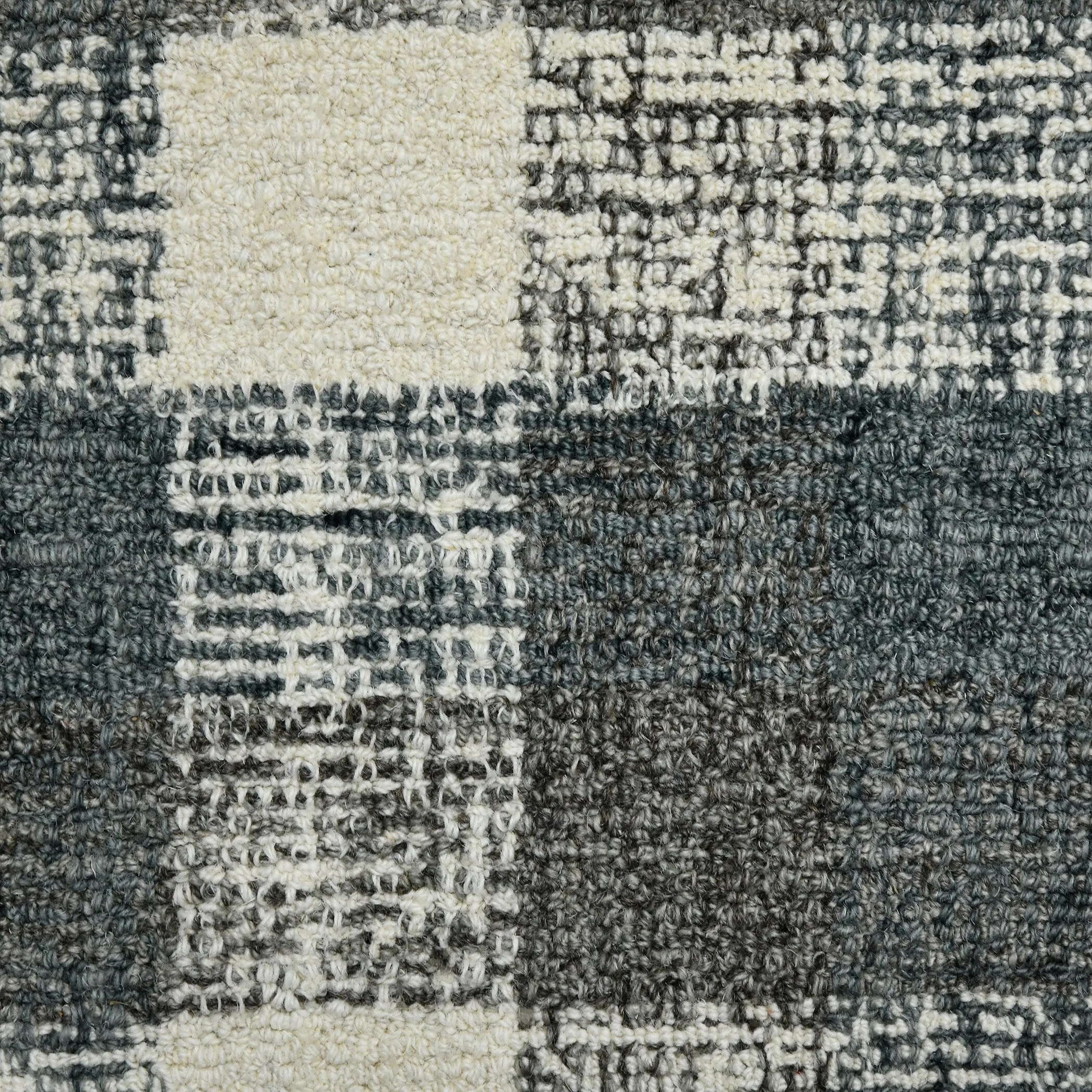 Tennessee Tartan Plaid Hand-Tufted Wool Rug