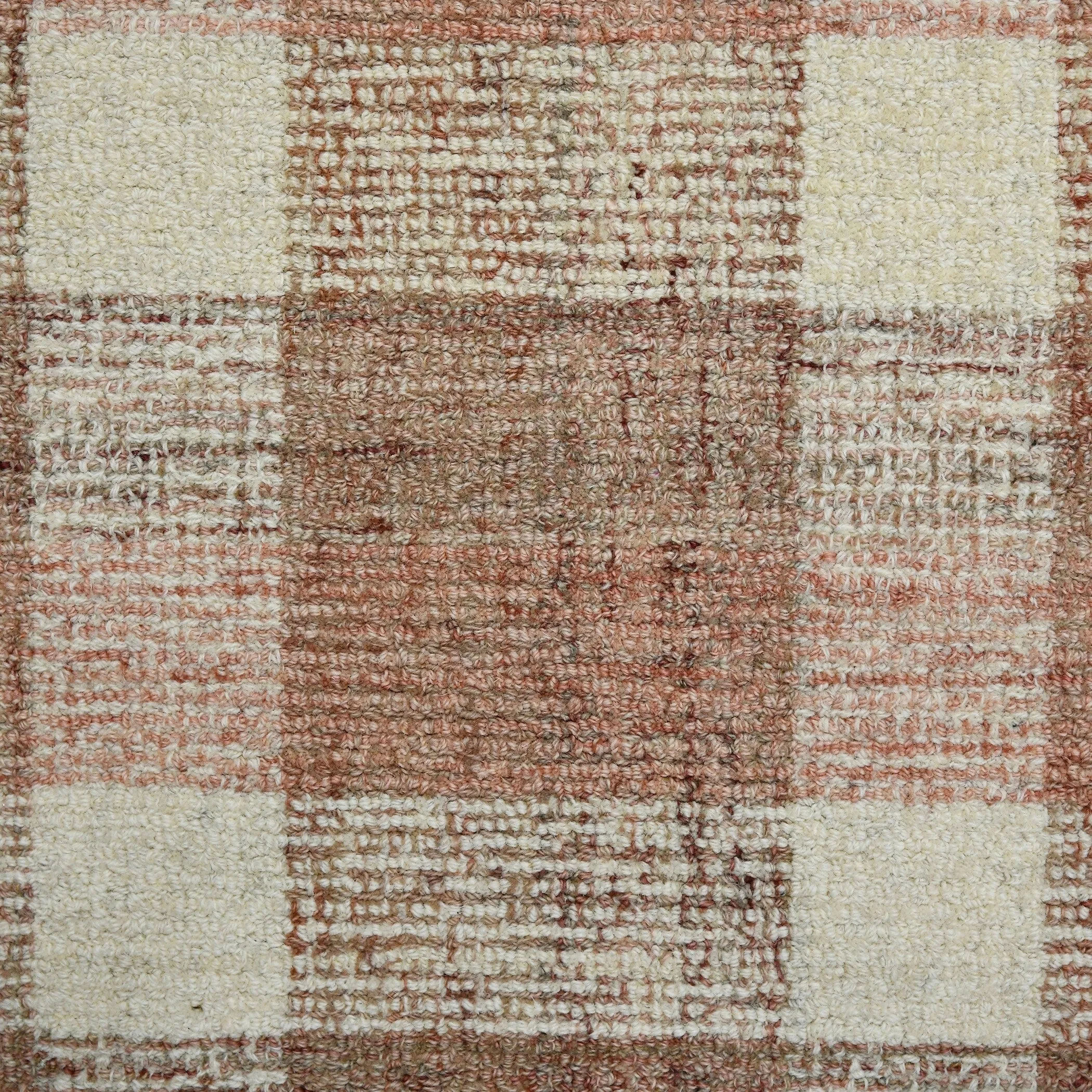 Tennessee Tartan Plaid Hand-Tufted Wool Rug