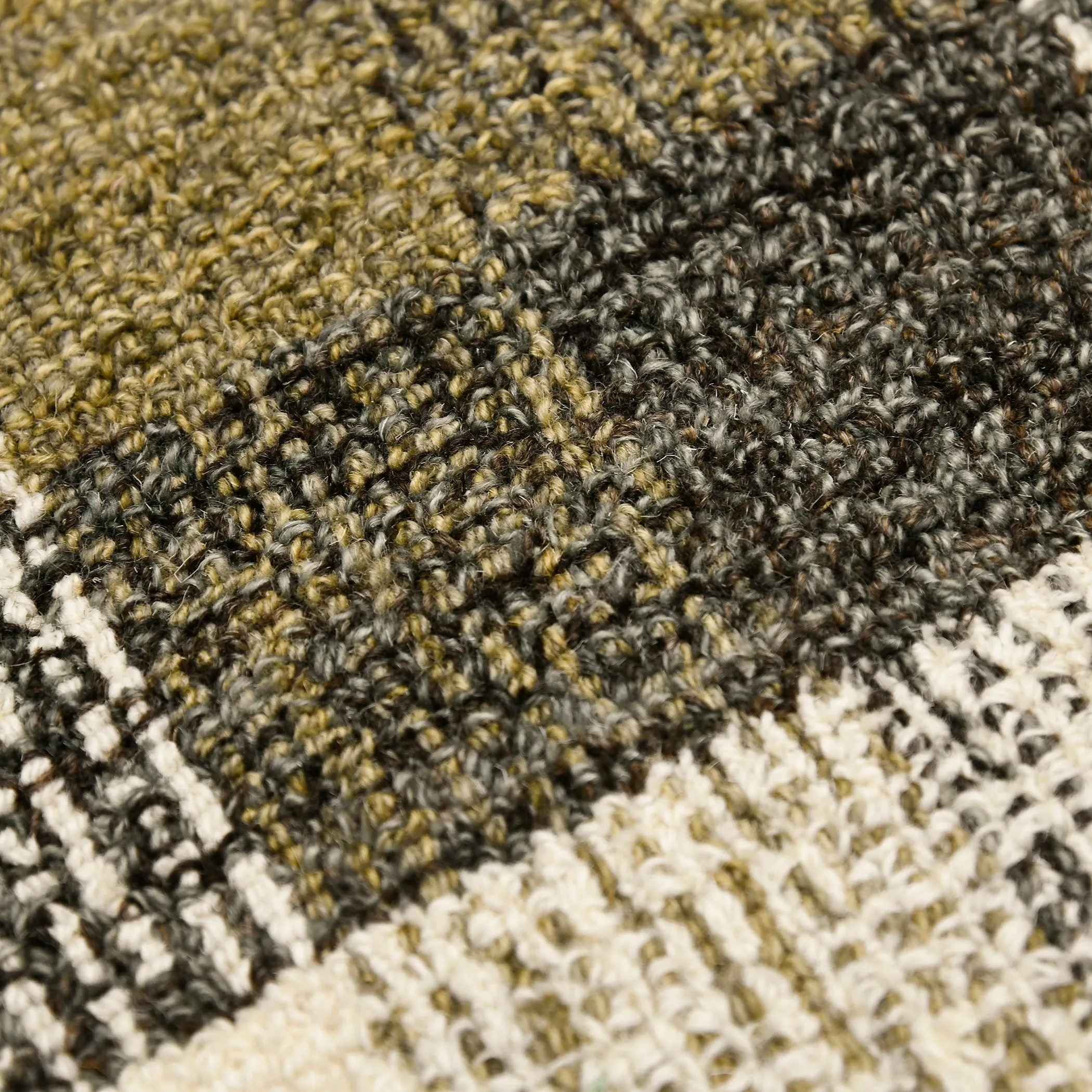 Tennessee Tartan Plaid Hand-Tufted Wool Rug