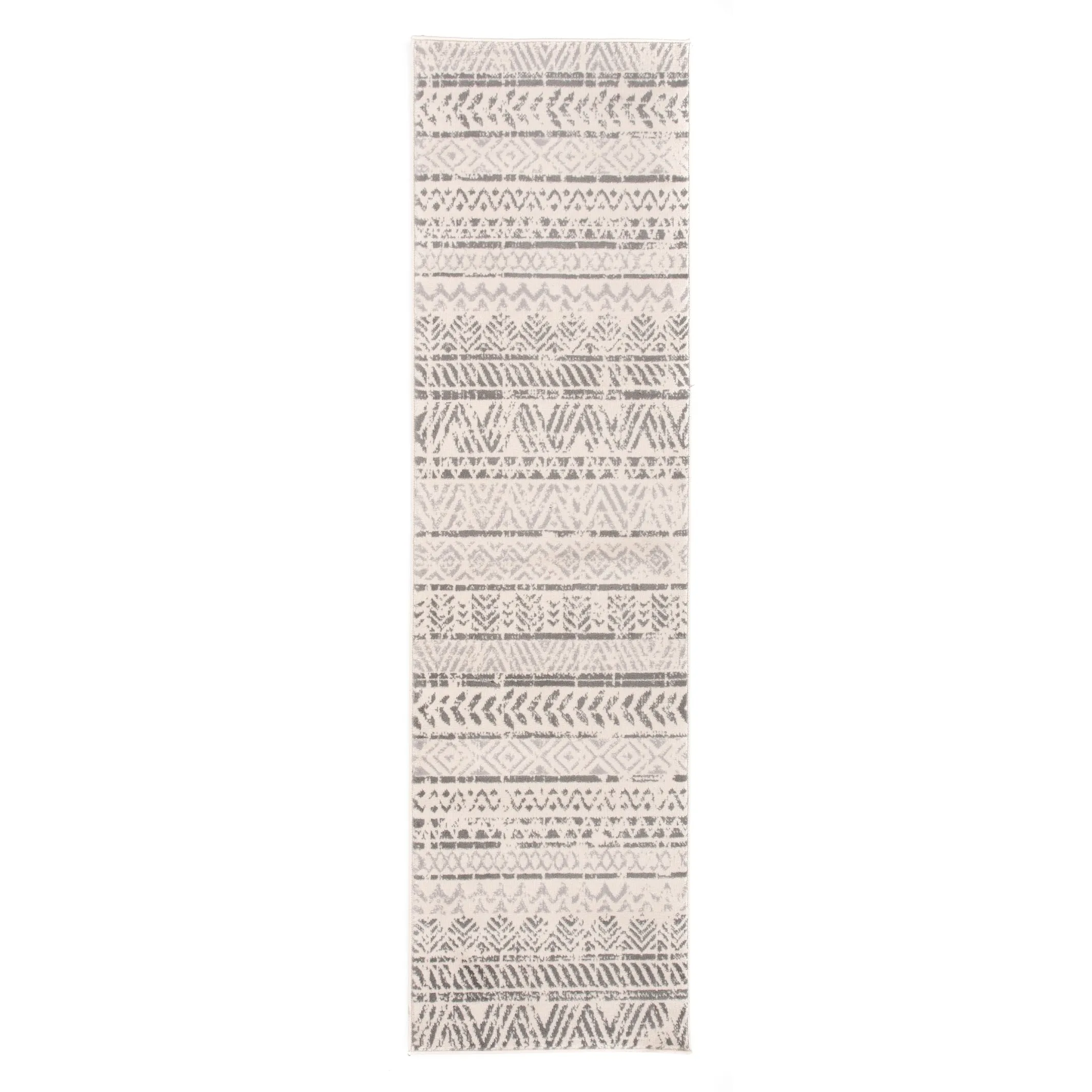 The Curated Nomad Midtown Geometric Distressed Bohemian Rug