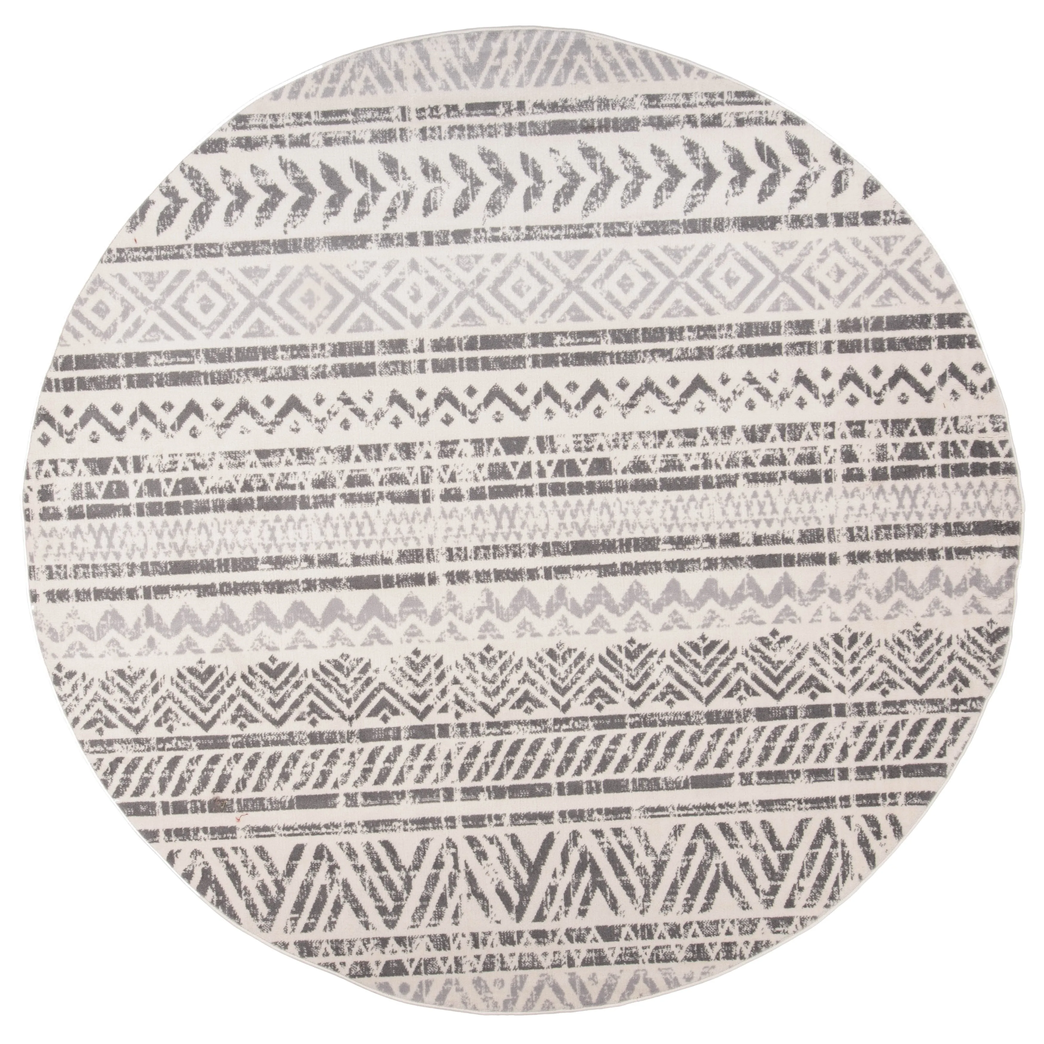 The Curated Nomad Midtown Geometric Distressed Bohemian Rug