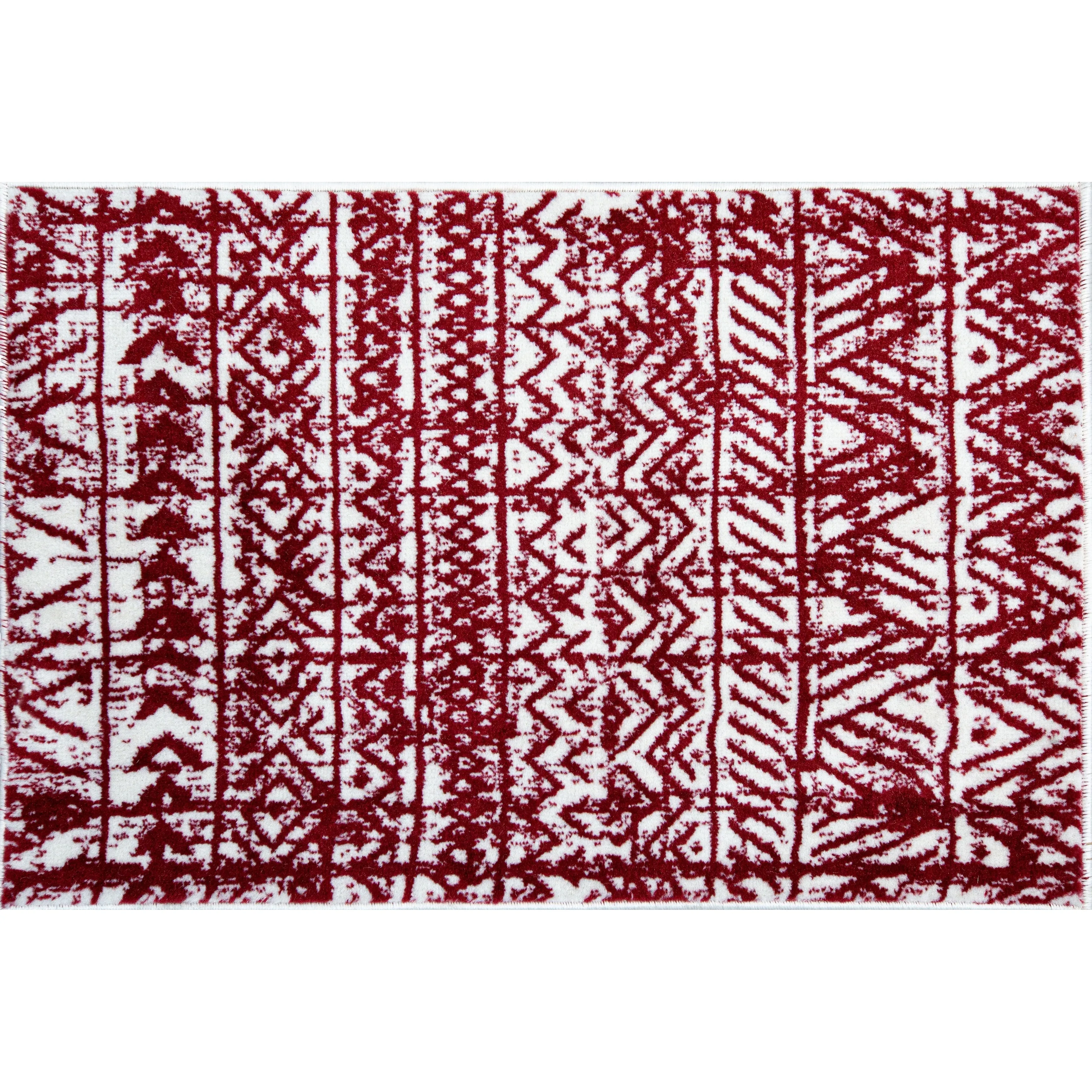 The Curated Nomad Midtown Geometric Distressed Bohemian Rug