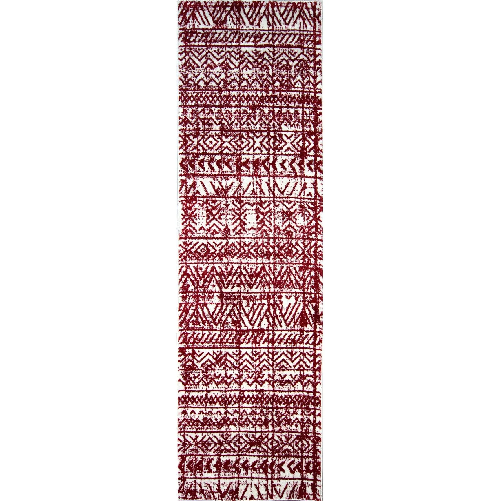 The Curated Nomad Midtown Geometric Distressed Bohemian Rug