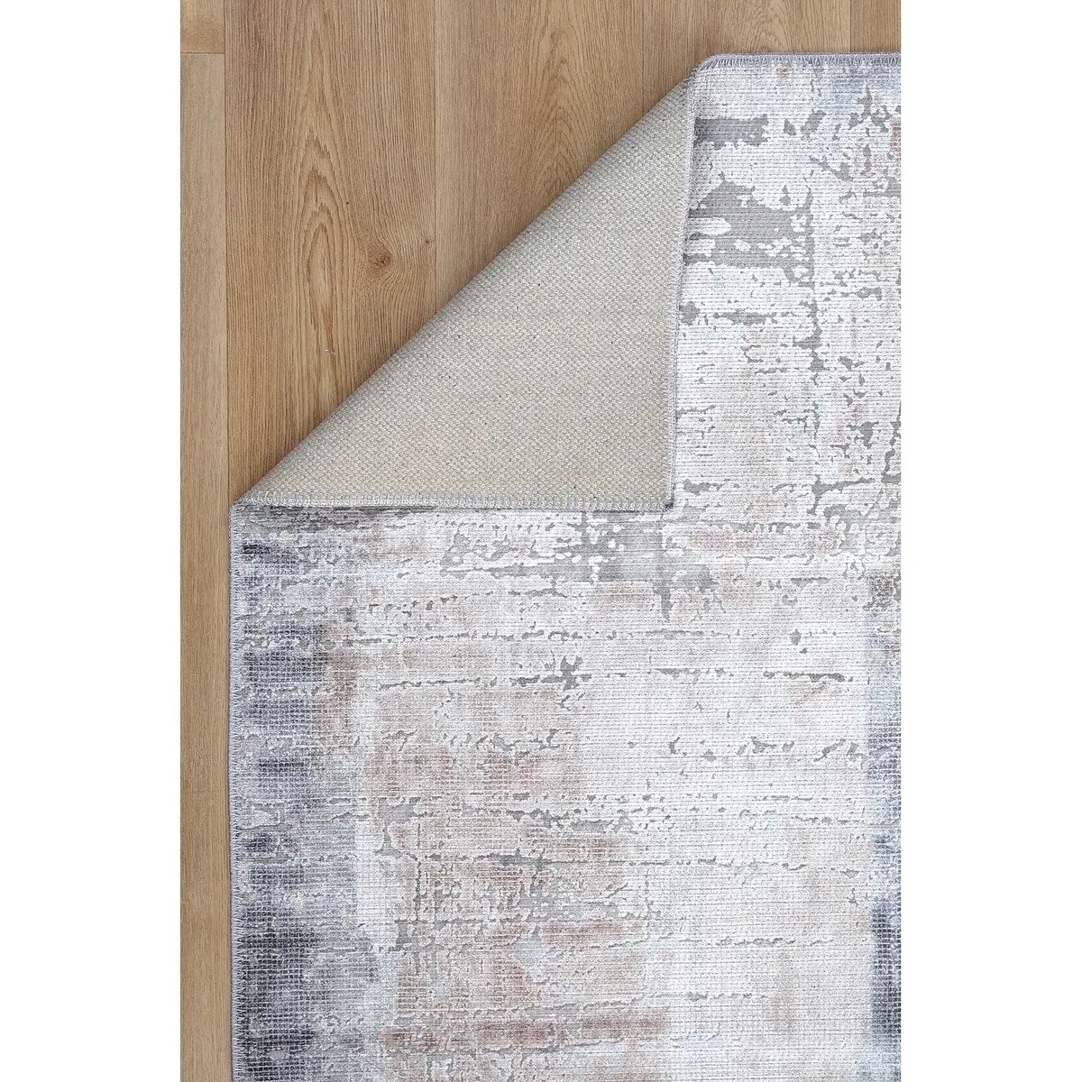 The Rug Collective Abstract Twilight Ash Machine Washable Rug