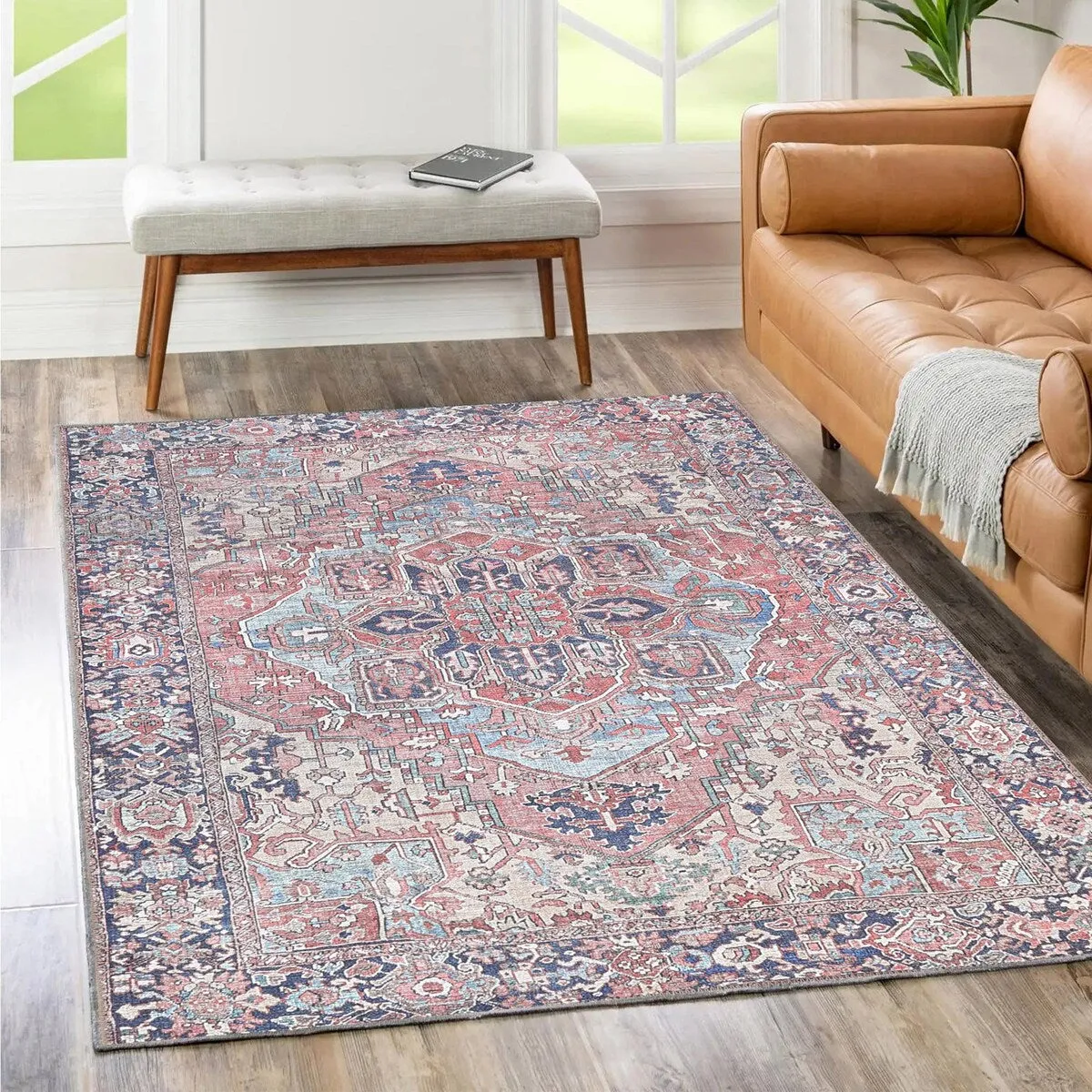 The Rug Collective Colette Machine Washable Area Rug