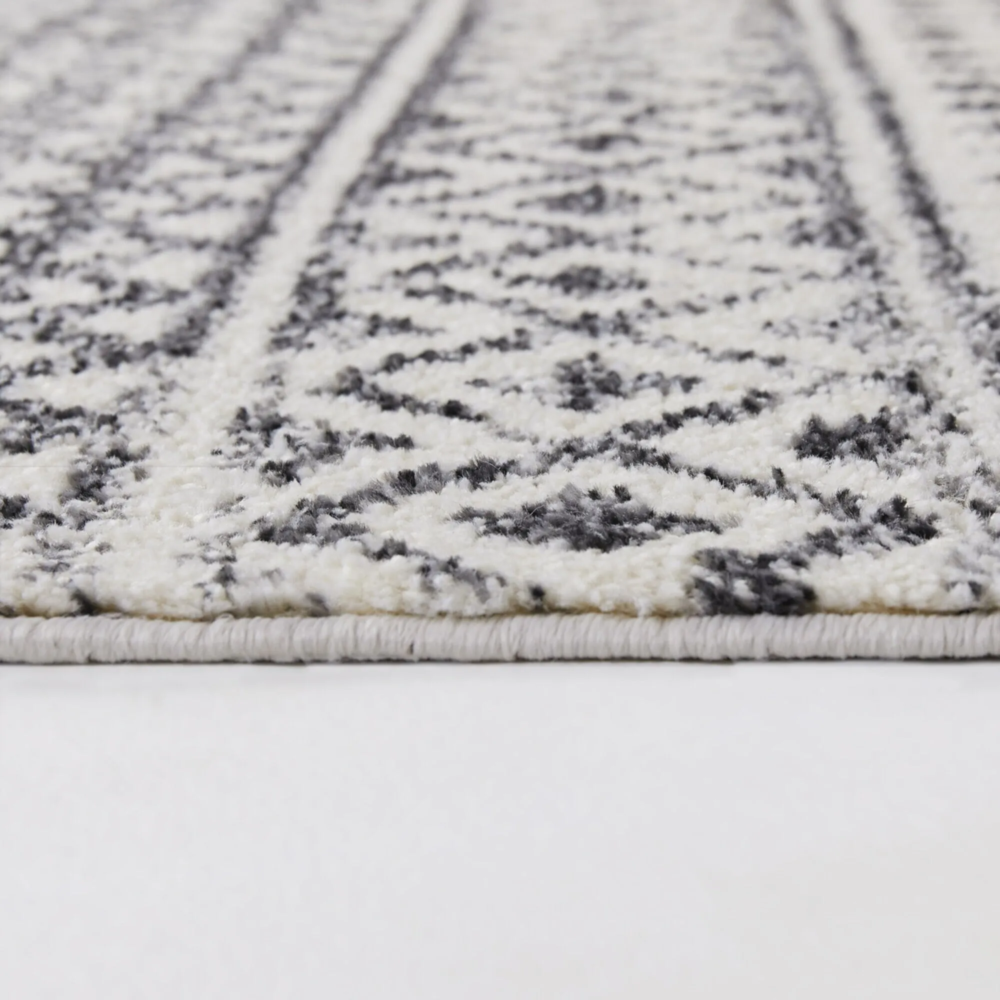 Theo Geometric Striped Area Rug