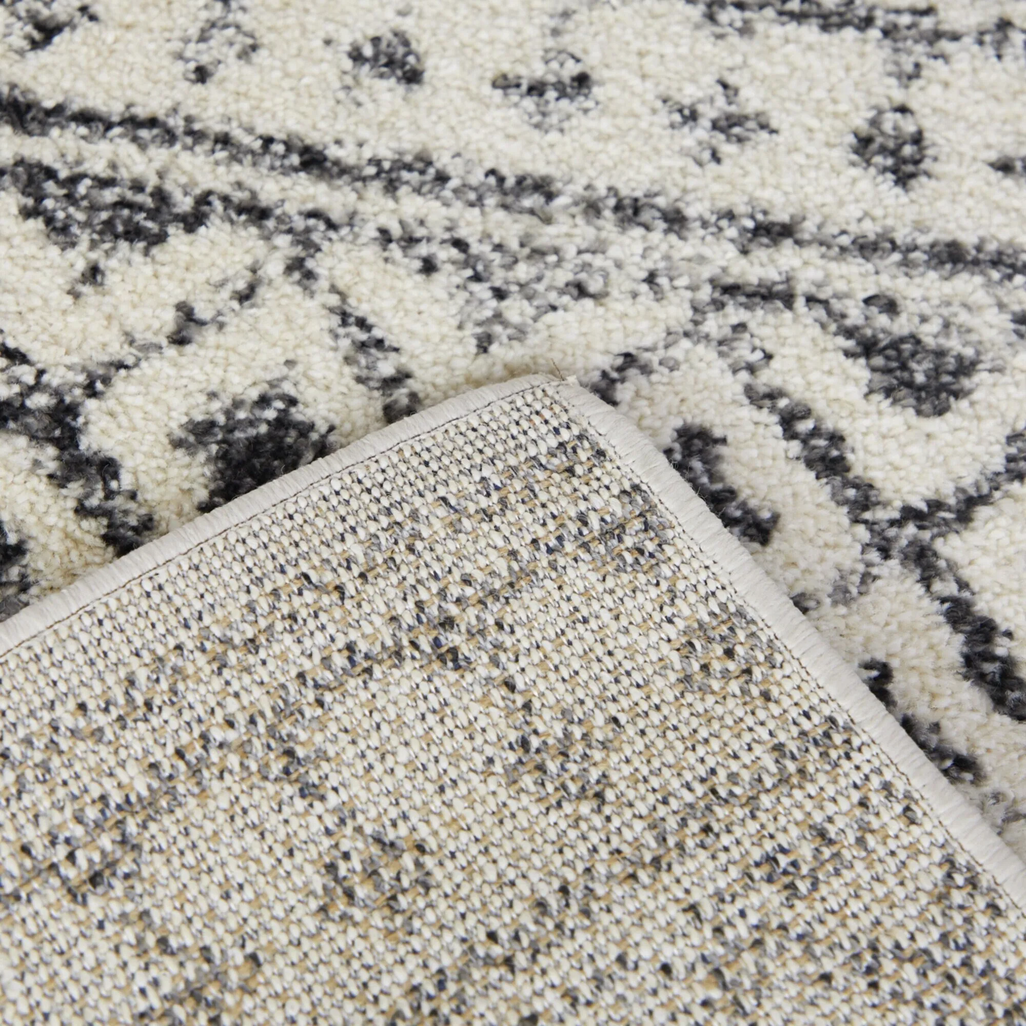 Theo Geometric Striped Area Rug
