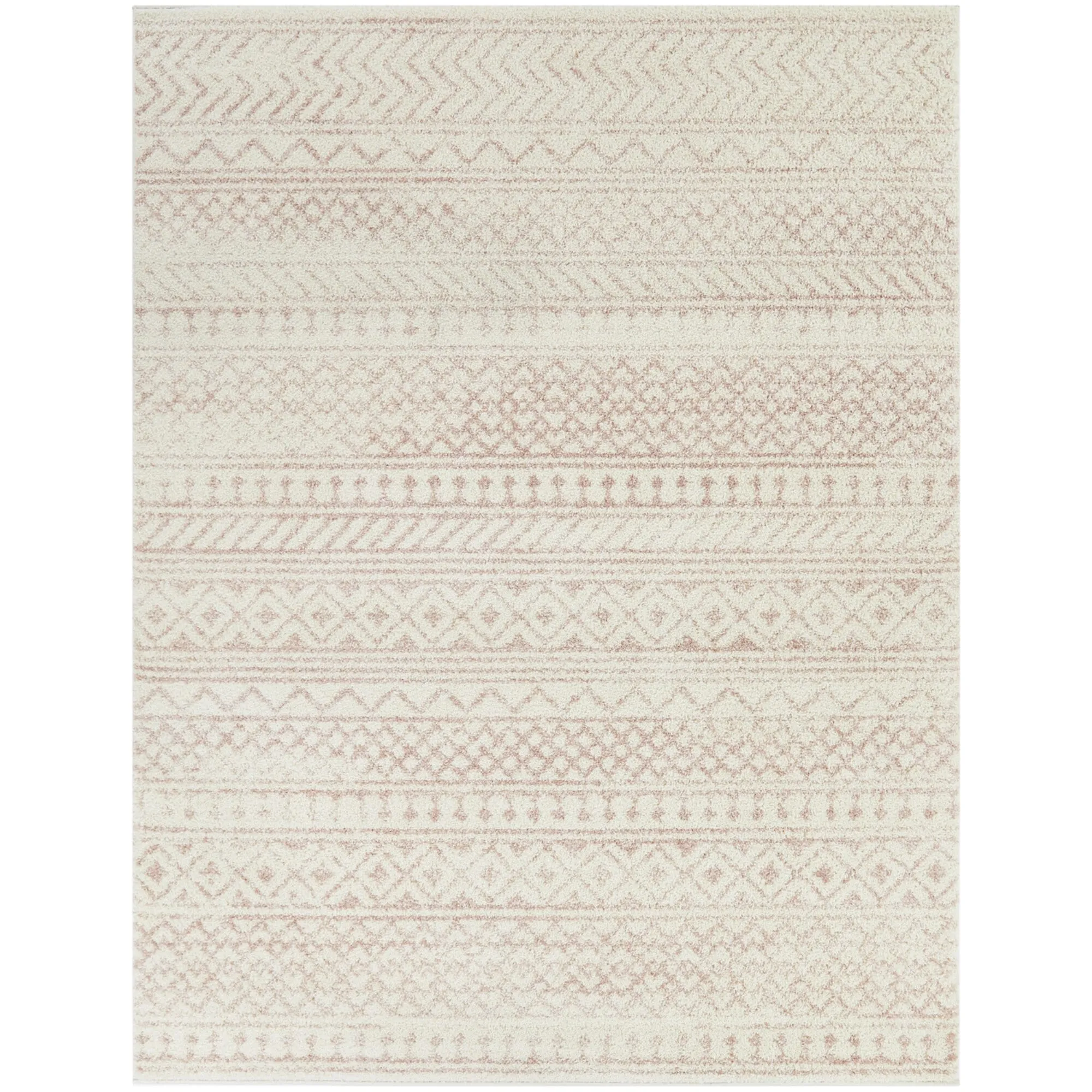 Theo Geometric Striped Area Rug