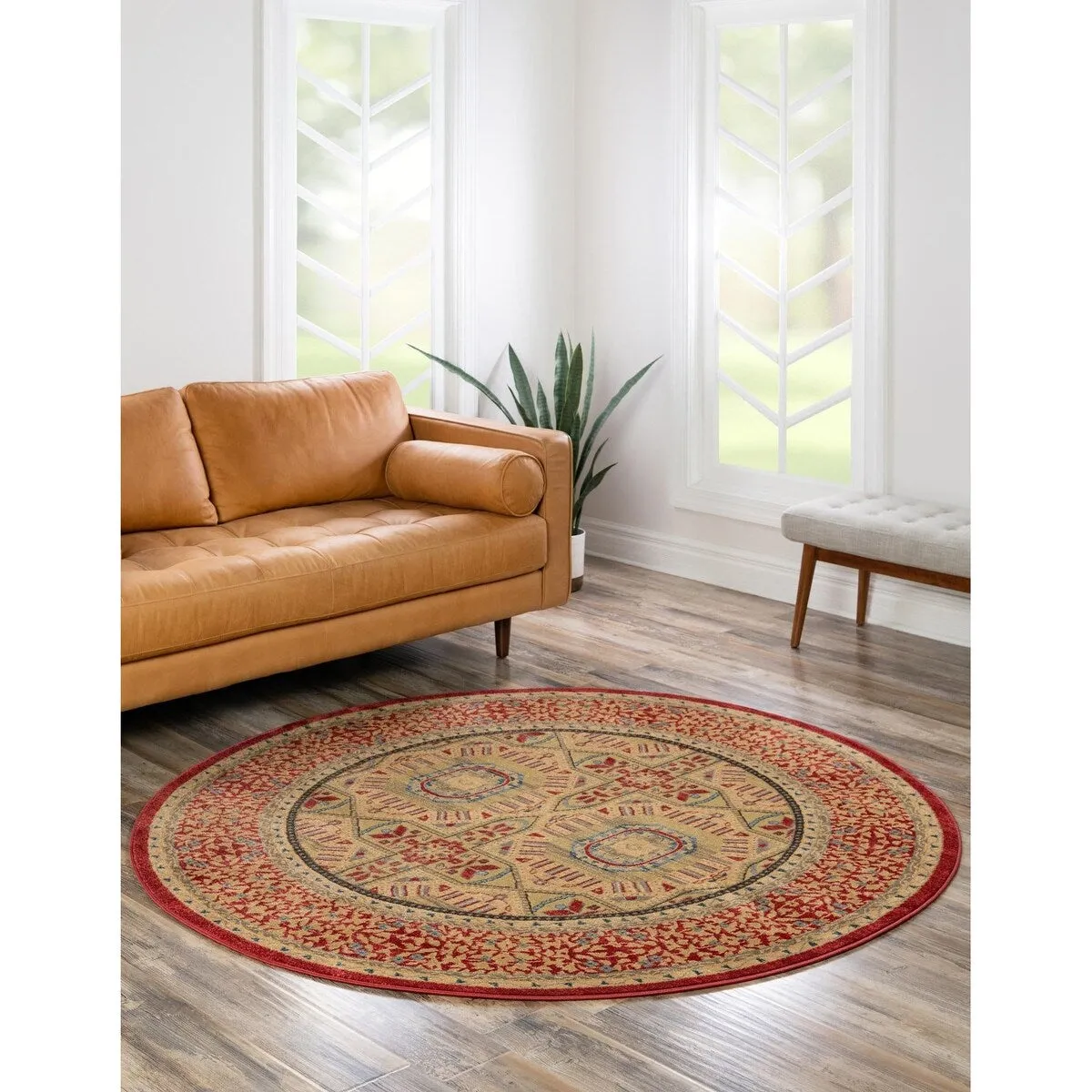 Traditional Cassia Collection Area Rug