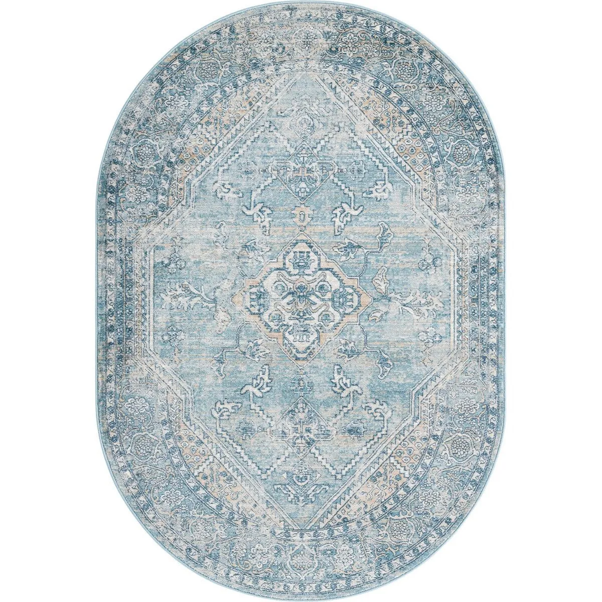 Traditional Haifa Collection Area Rug