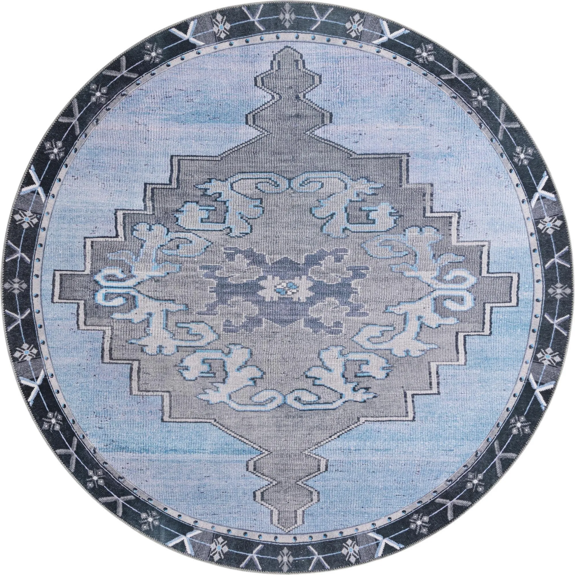 Traditional Rine Collection Area Rug