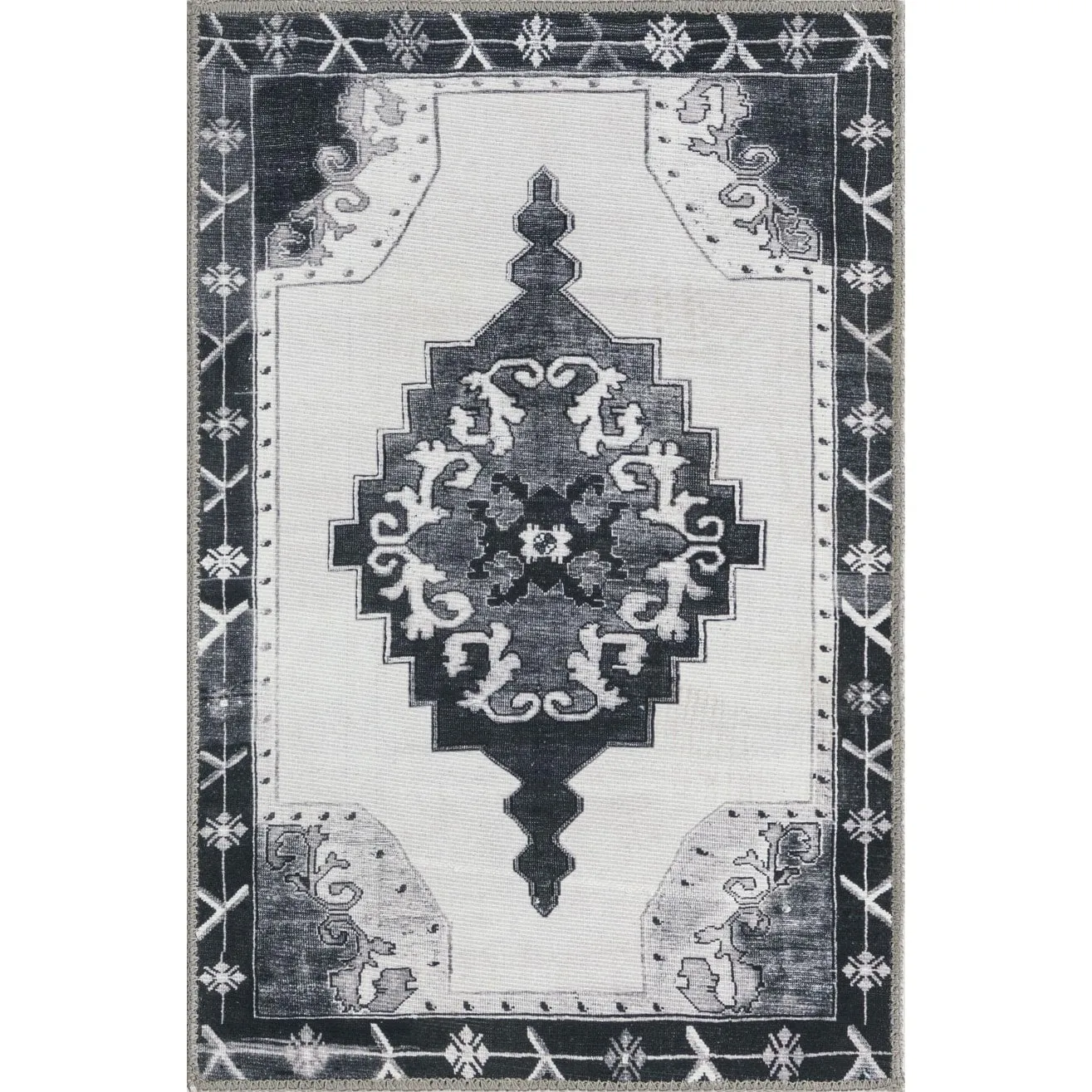 Traditional Rine Collection Area Rug