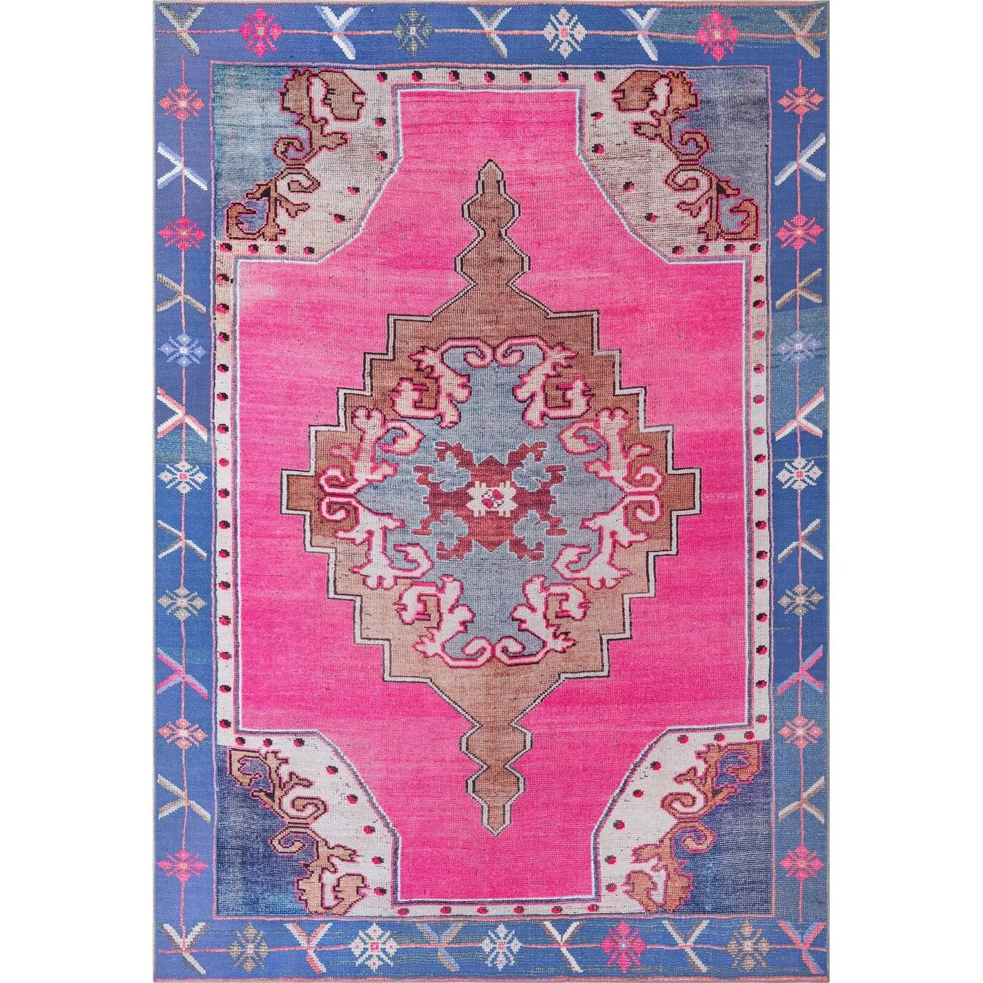 Traditional Rine Collection Area Rug