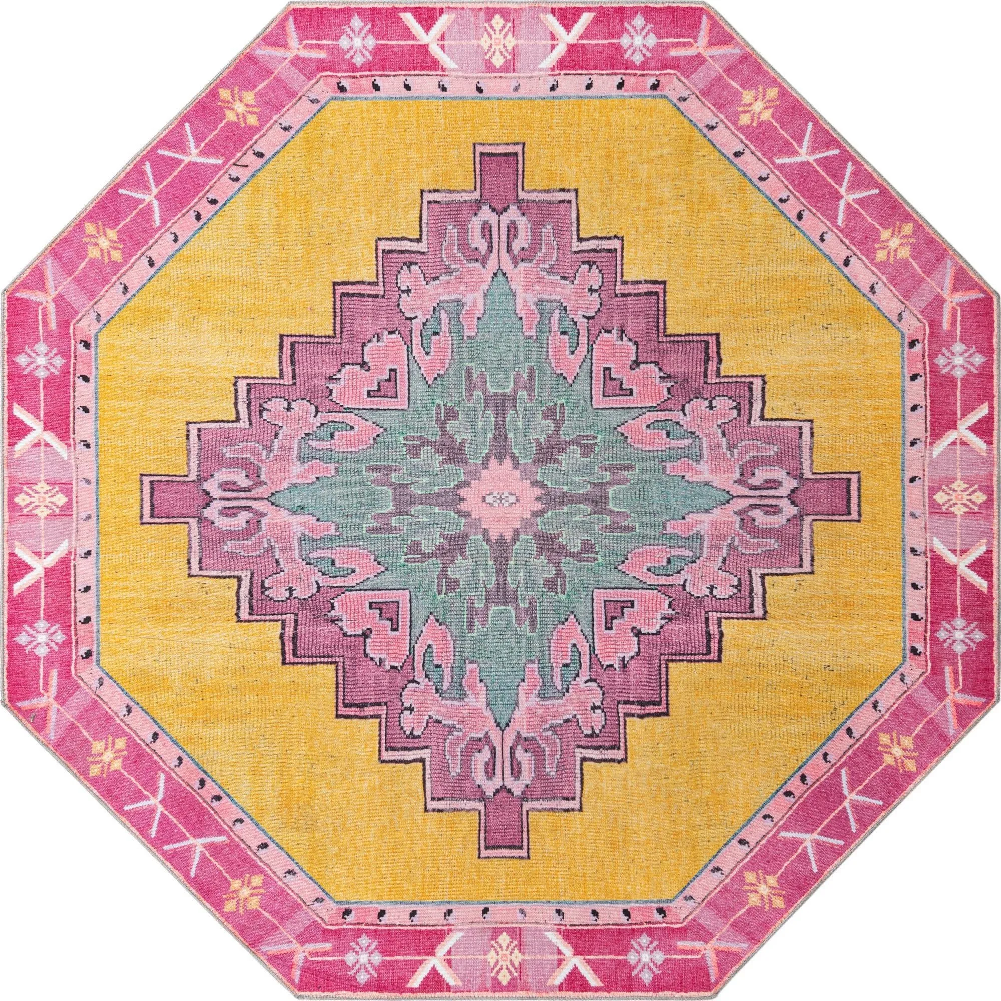 Traditional Rine Collection Area Rug