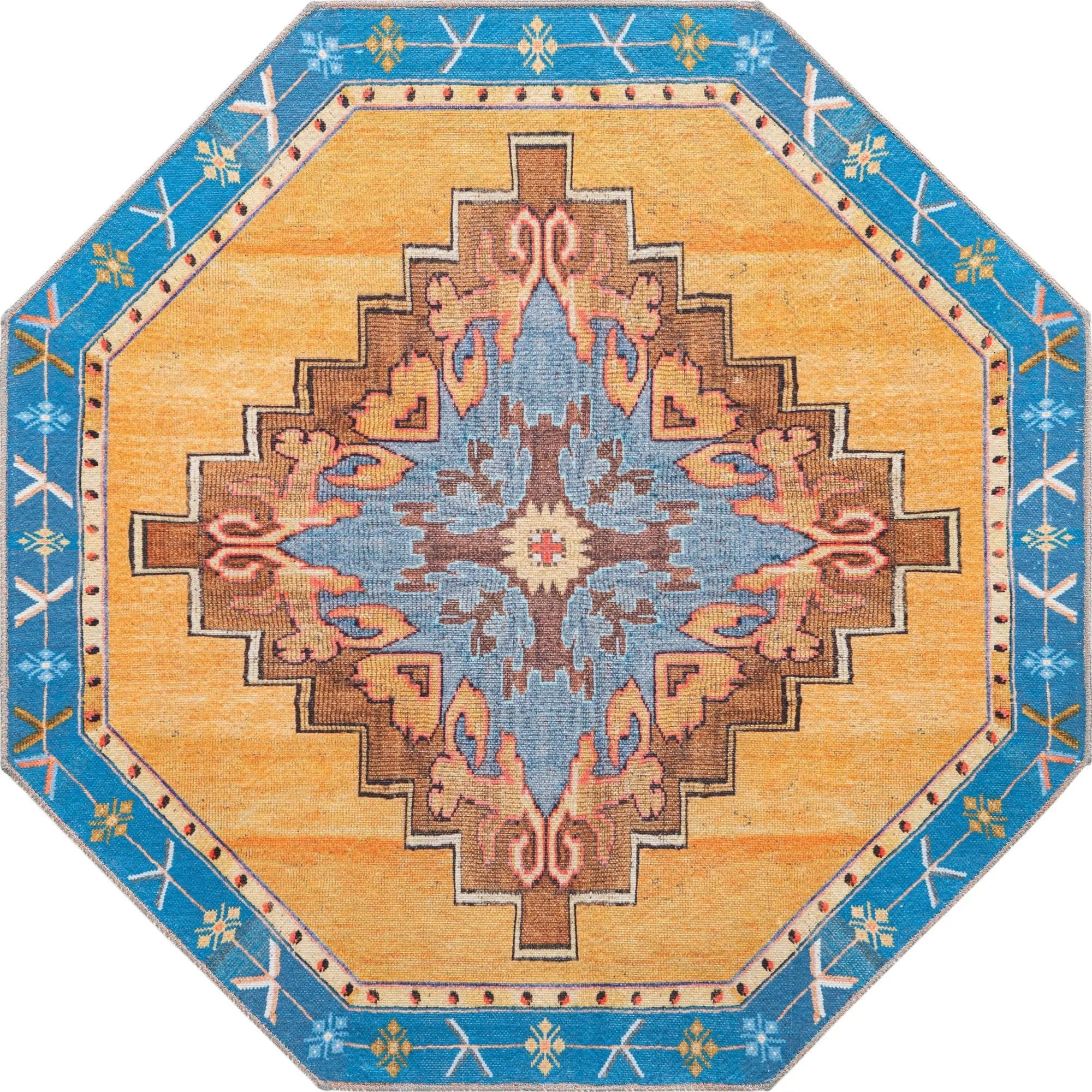 Traditional Rine Collection Area Rug