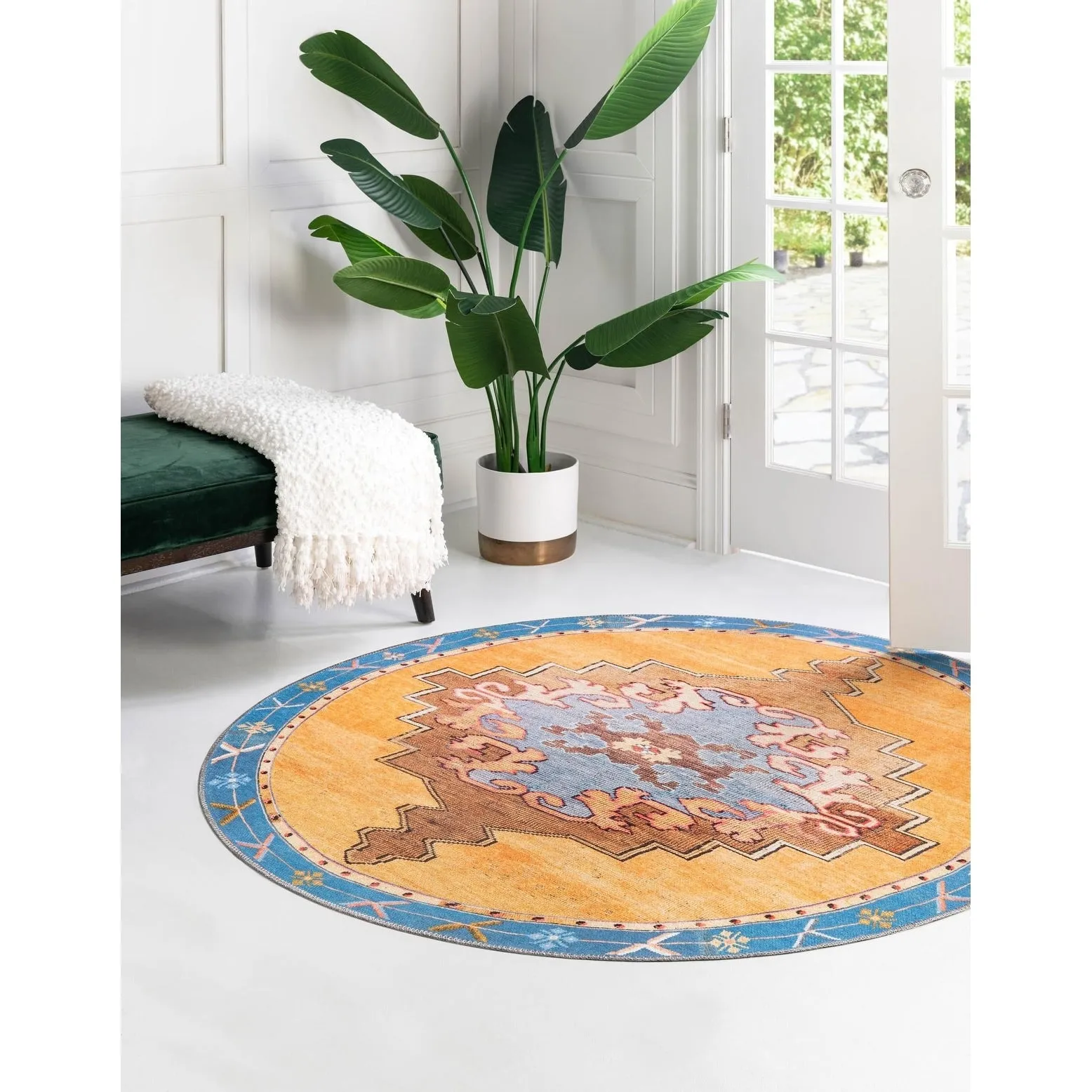 Traditional Rine Collection Area Rug
