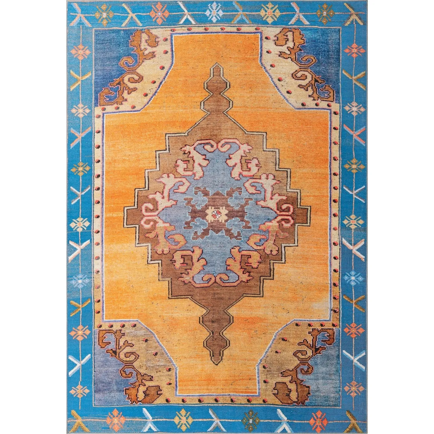 Traditional Rine Collection Area Rug