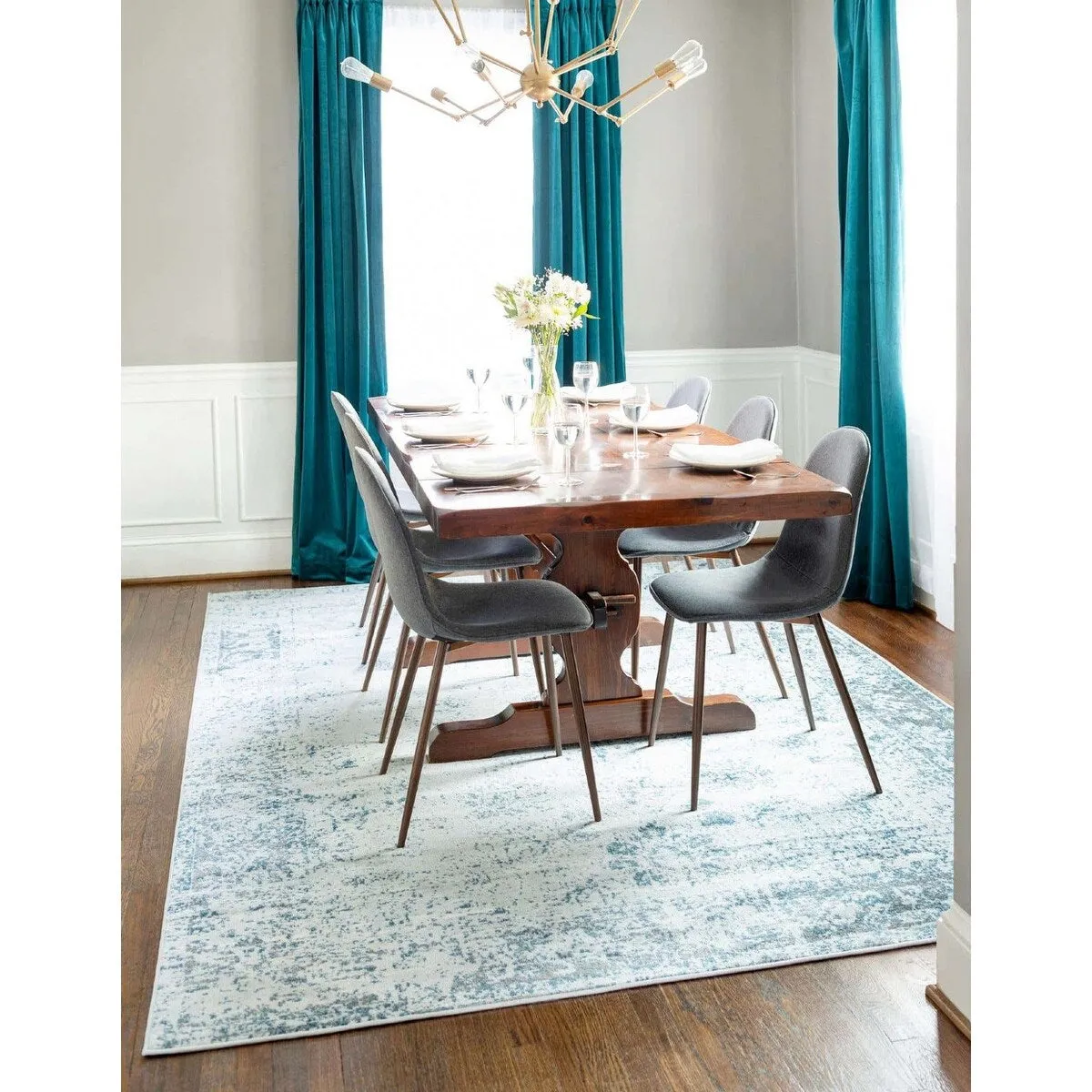 Transitional Fredo Collection Area Rug
