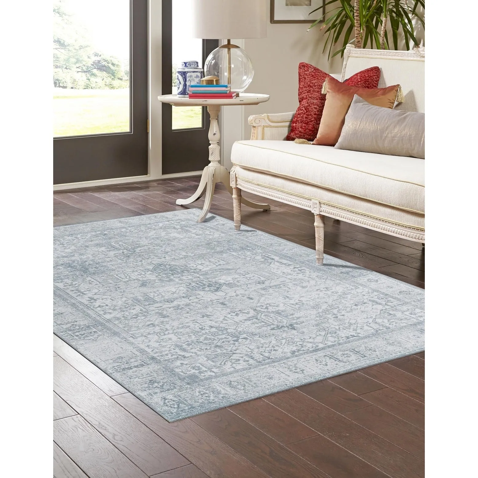 Transitional Rine Collection Area Rug