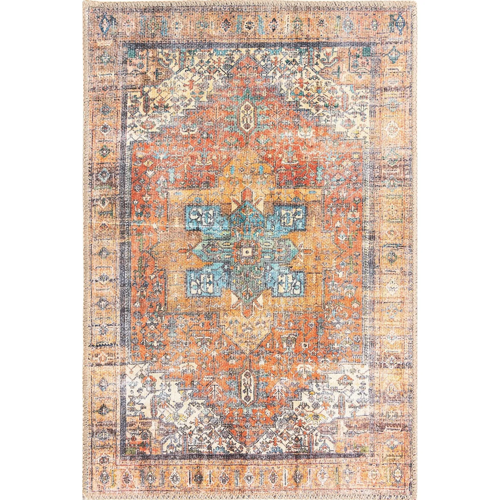 Transitional Rine Collection Area Rug
