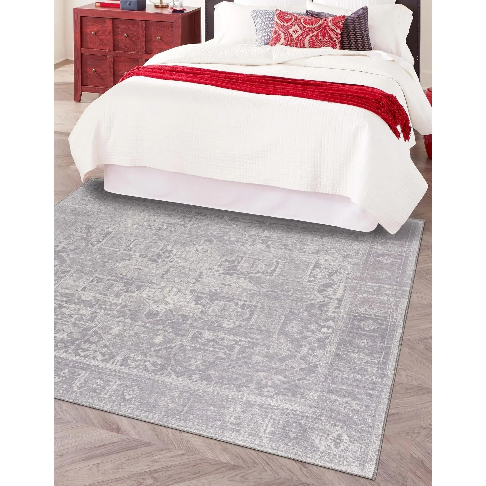Transitional Rine Collection Area Rug