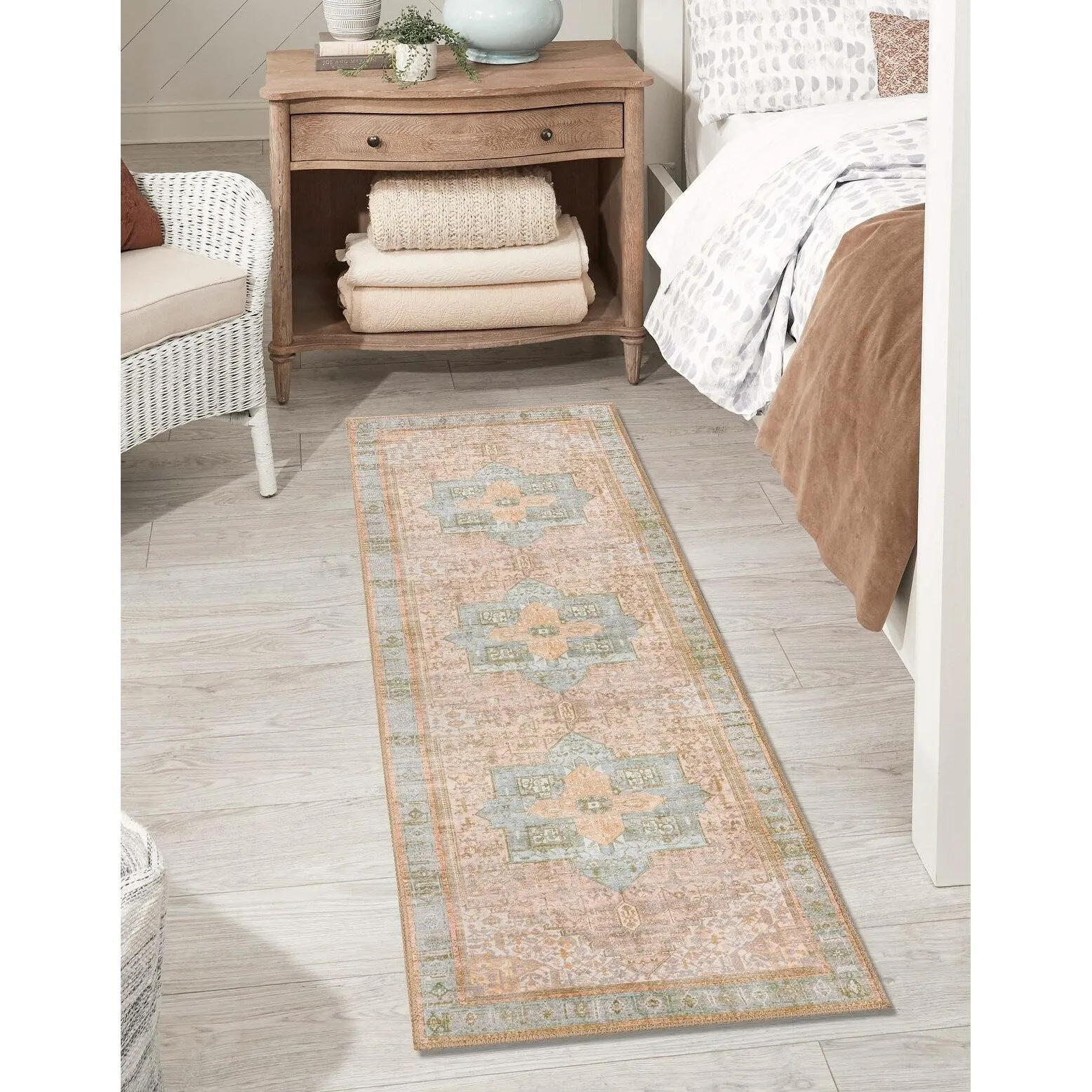Transitional Rine Collection Area Rug