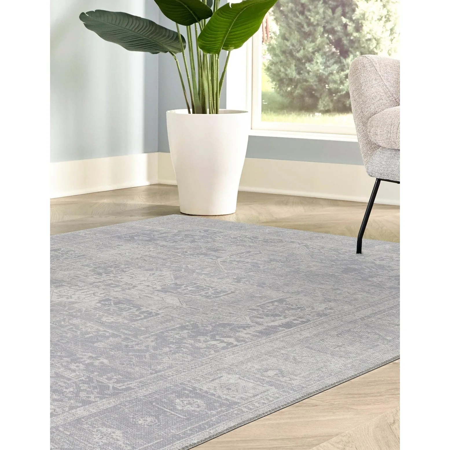 Transitional Rine Collection Area Rug